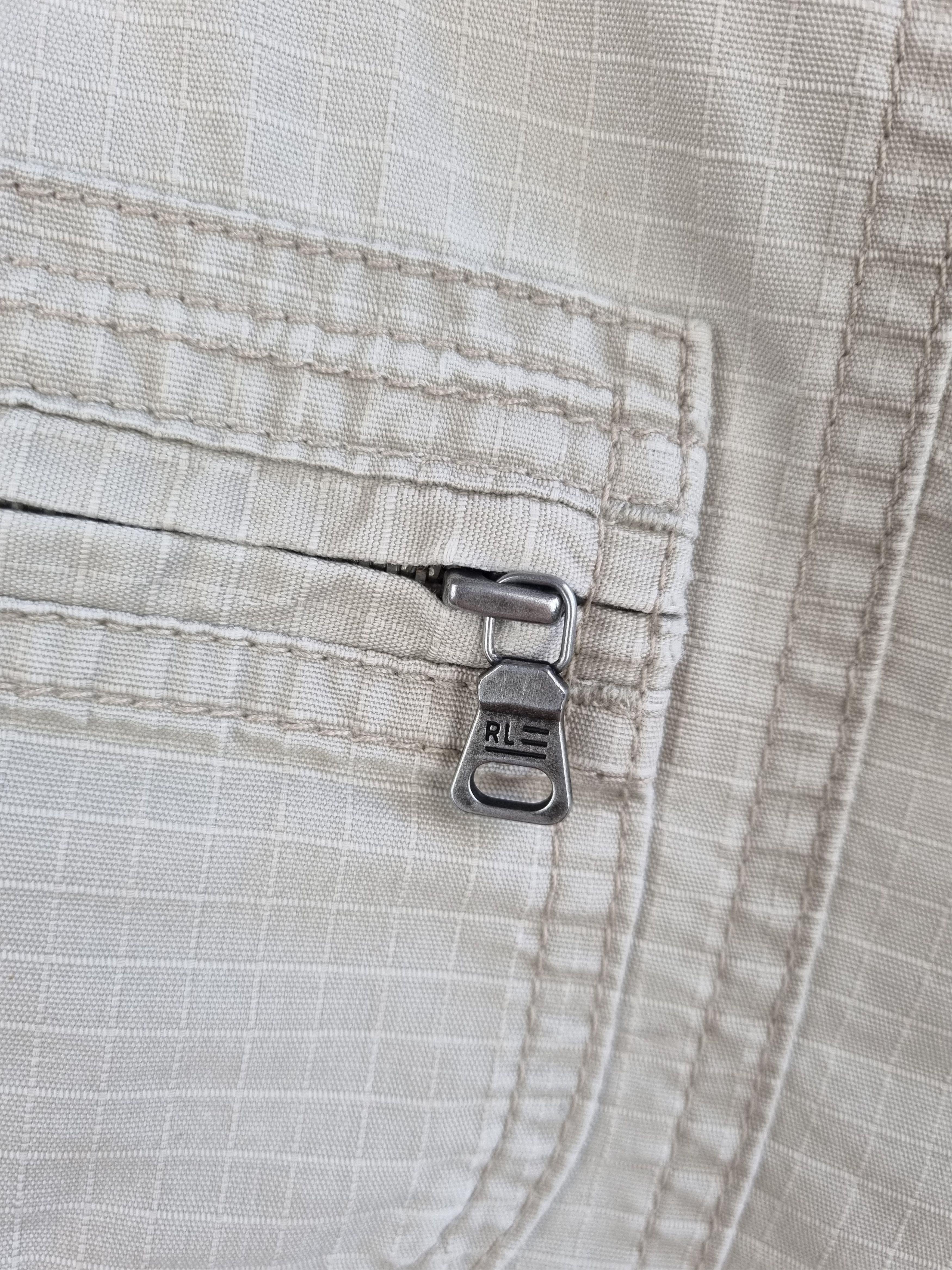 Polo Ralph Lauren × Ralph Lauren × Vintage Cargo Ralph Lauren Shorts with zipped pockets Size 32" / US 10 / IT 46 - 7 Thumbnail