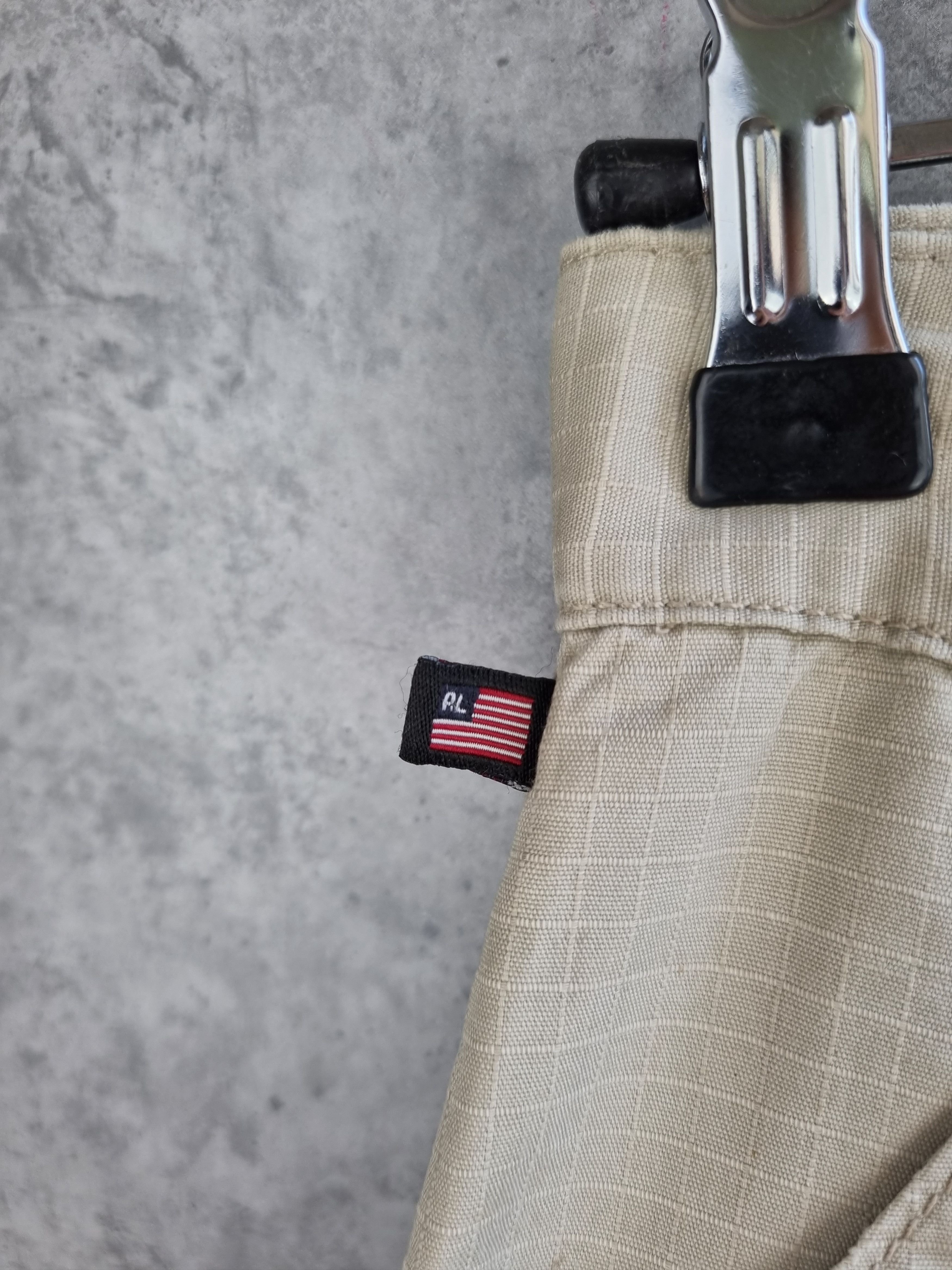 Polo Ralph Lauren × Ralph Lauren × Vintage Cargo Ralph Lauren Shorts with zipped pockets Size 32" / US 10 / IT 46 - 5 Thumbnail