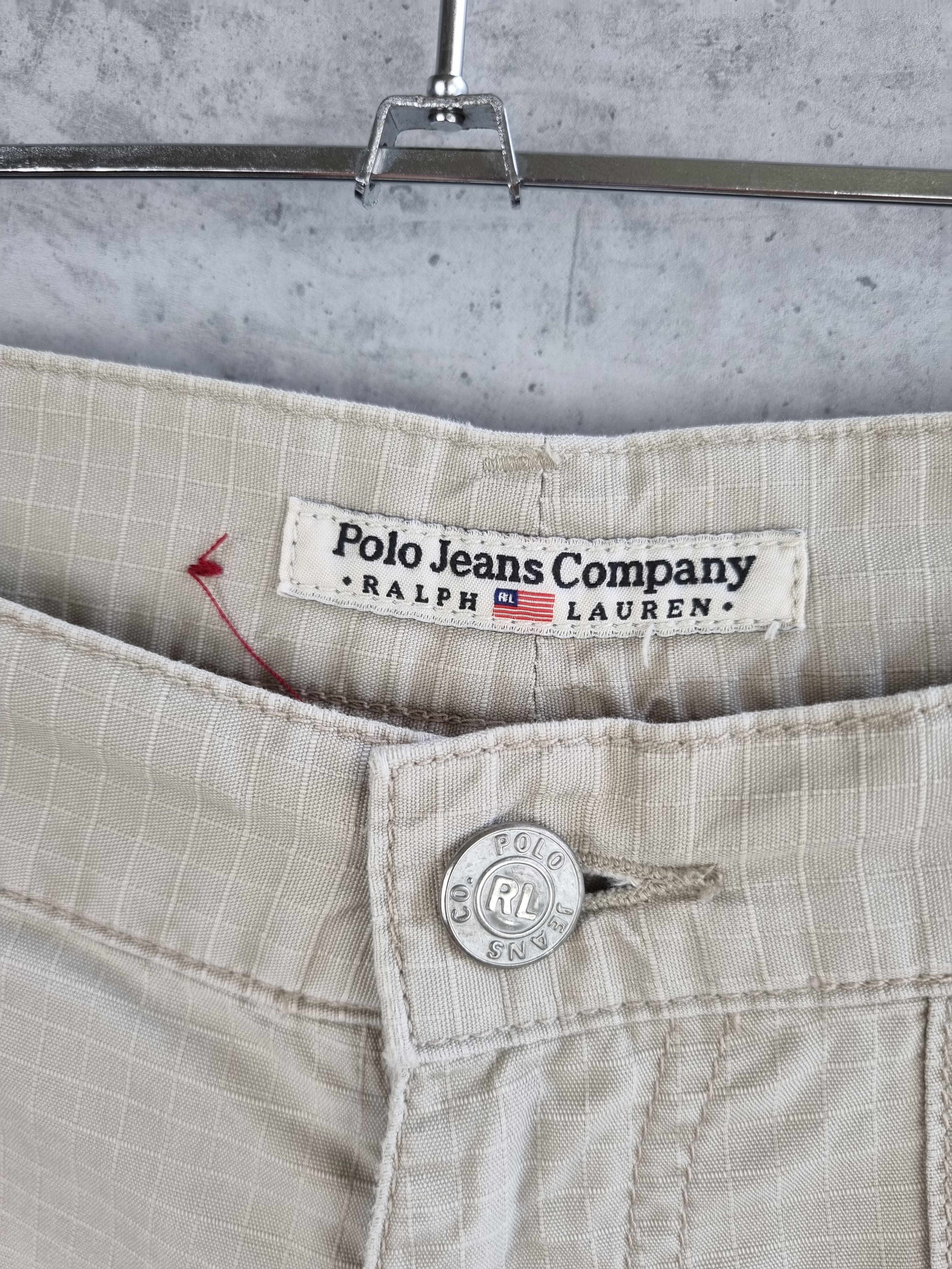 Polo Ralph Lauren × Ralph Lauren × Vintage Cargo Ralph Lauren Shorts with zipped pockets Size 32" / US 10 / IT 46 - 6 Thumbnail