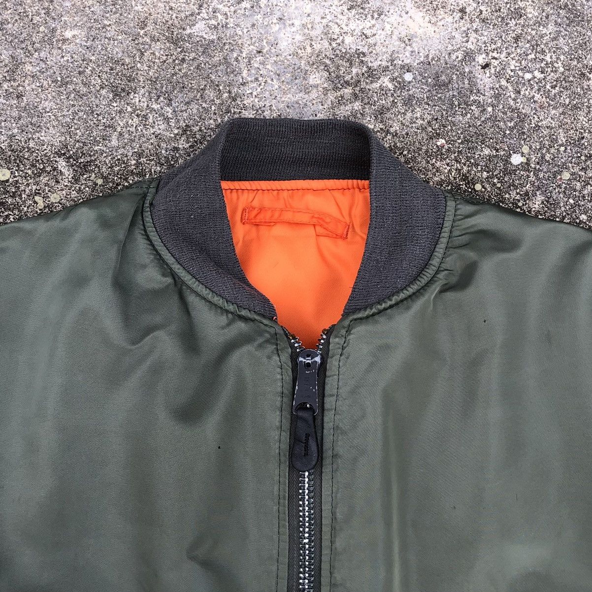 Alpha Industries Vintage Flyer's Man Intermediate MA-1 Bomber Jacket Size US XL / EU 56 / 4 - 3 Thumbnail