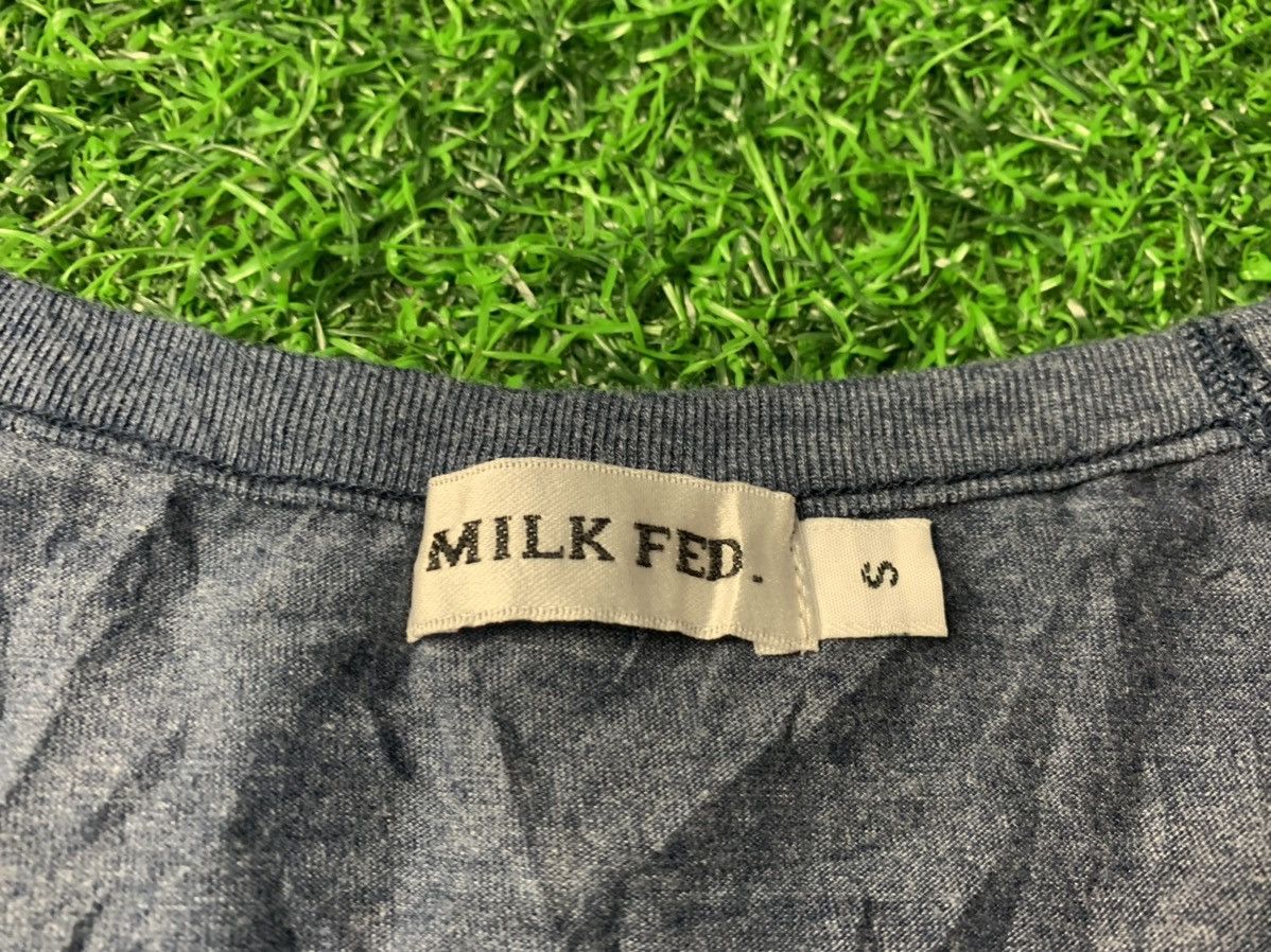 Japanese Brand × Vintage Milk Fed. Tee Unisex slim body fit stretchable Size S / US 4 / IT 40 - 3 Thumbnail