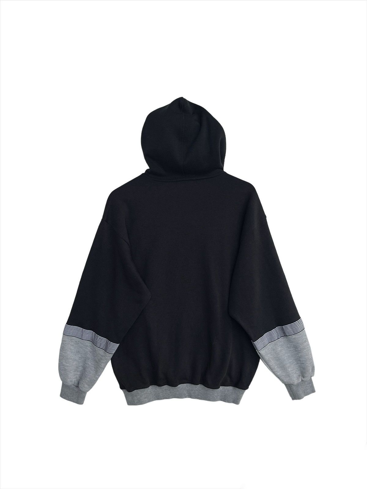 Vintage Vintage 90s Two Tones Claudio Valentino Hoodie Size US XL / EU 56 / 4 - 2 Thumbnail