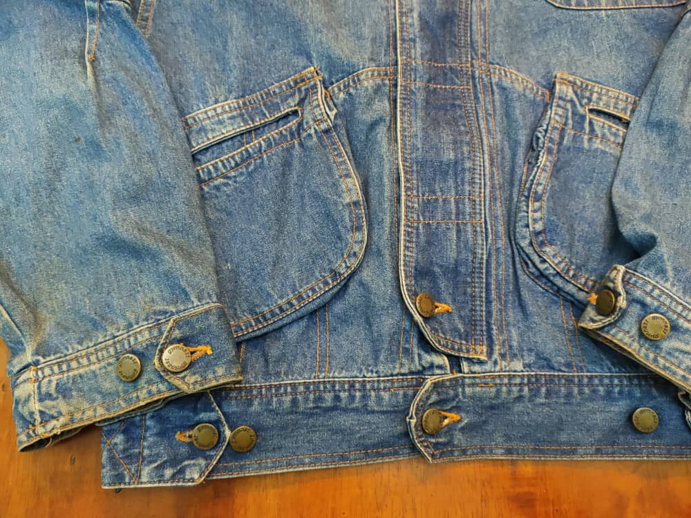 Vintage Vintage Denim Hoodie Jacket Size M / US 6-8 / IT 42-44 - 6 Thumbnail