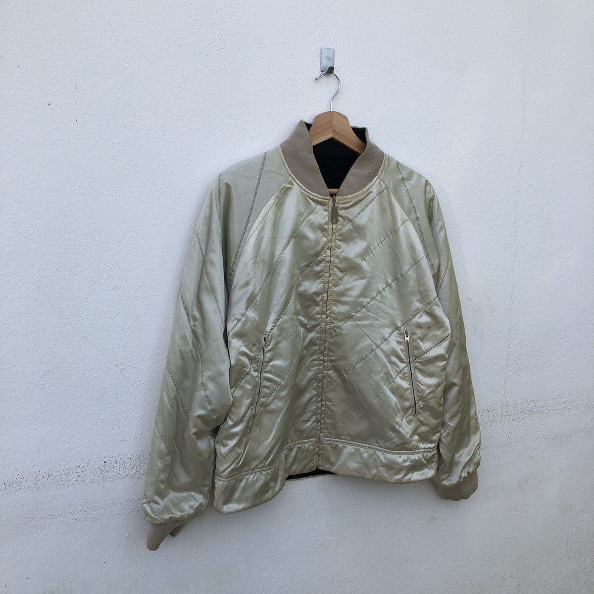Japanese Brand 58 GOYA BY JUNMAN VELVET REVERSIBLE SUKAJAN JACKET Size US M / EU 48-50 / 2 - 7 Thumbnail