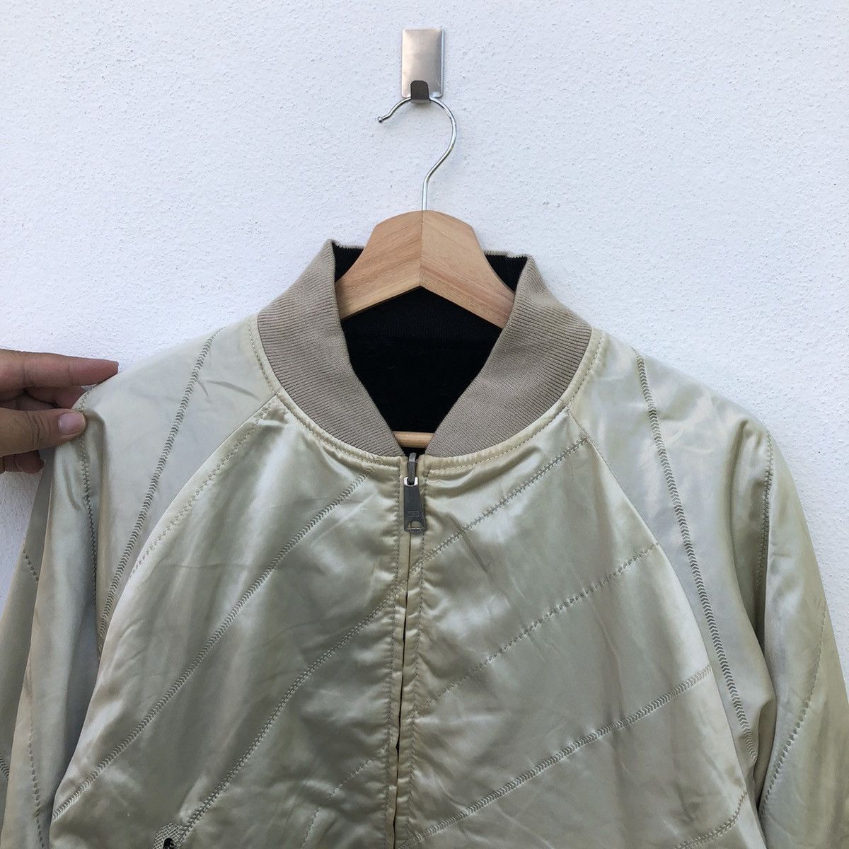 Japanese Brand 58 GOYA BY JUNMAN VELVET REVERSIBLE SUKAJAN JACKET Size US M / EU 48-50 / 2 - 8 Thumbnail