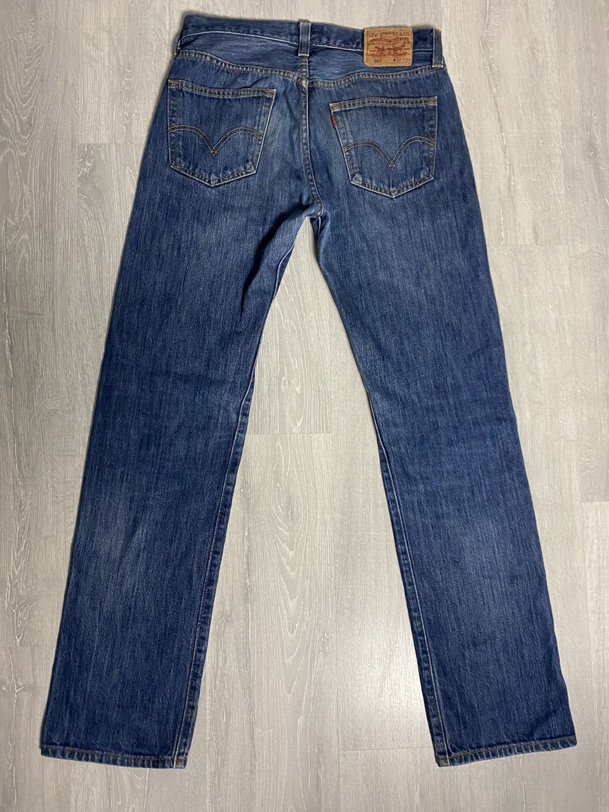 Levi's × Vintage Levi’s 501 vintage blue jeans denim pants Size US 32 / EU 48 - 1 Thumbnail