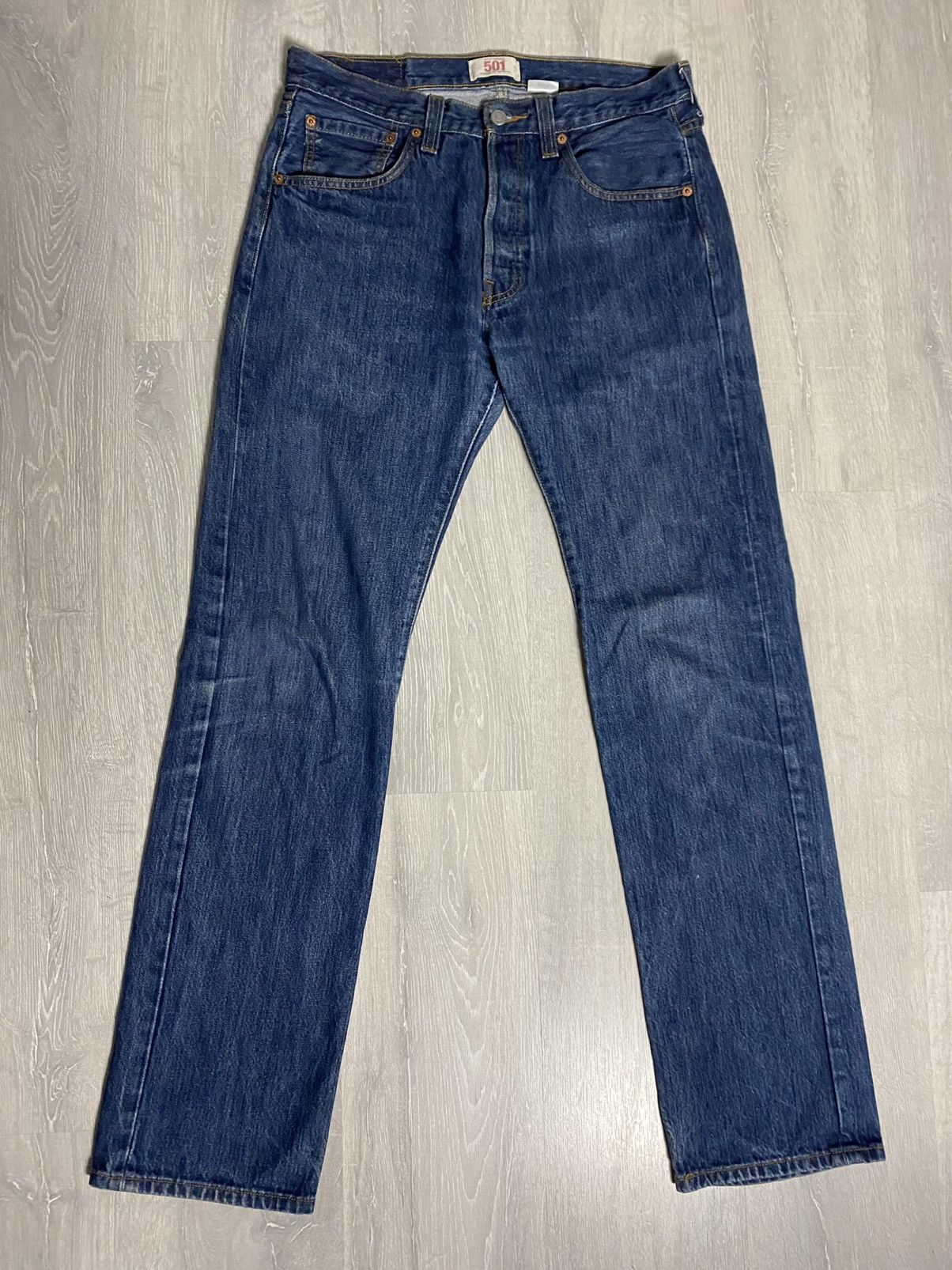 Levi's × Vintage Levi’s 501 vintage blue jeans denim pants Size US 32 / EU 48 - 3 Thumbnail