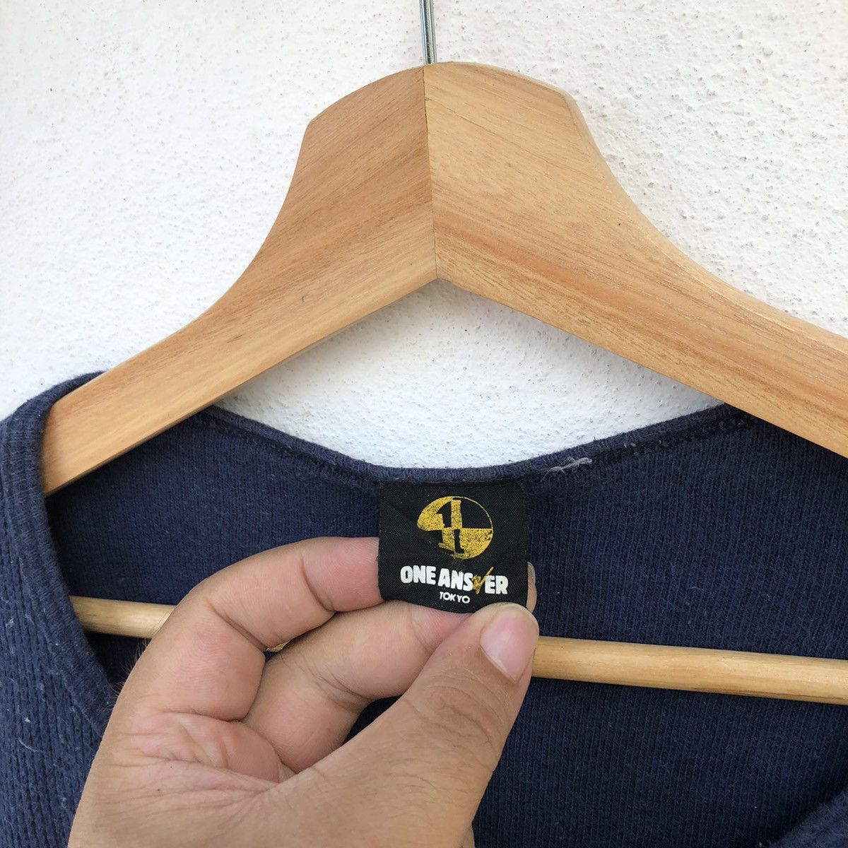 Japanese Brand ONE ANSWER TOKYO SWEATSHIRT INSPIRED BY BLUE BLUE JAPAN Size US M / EU 48-50 / 2 - 6 Thumbnail