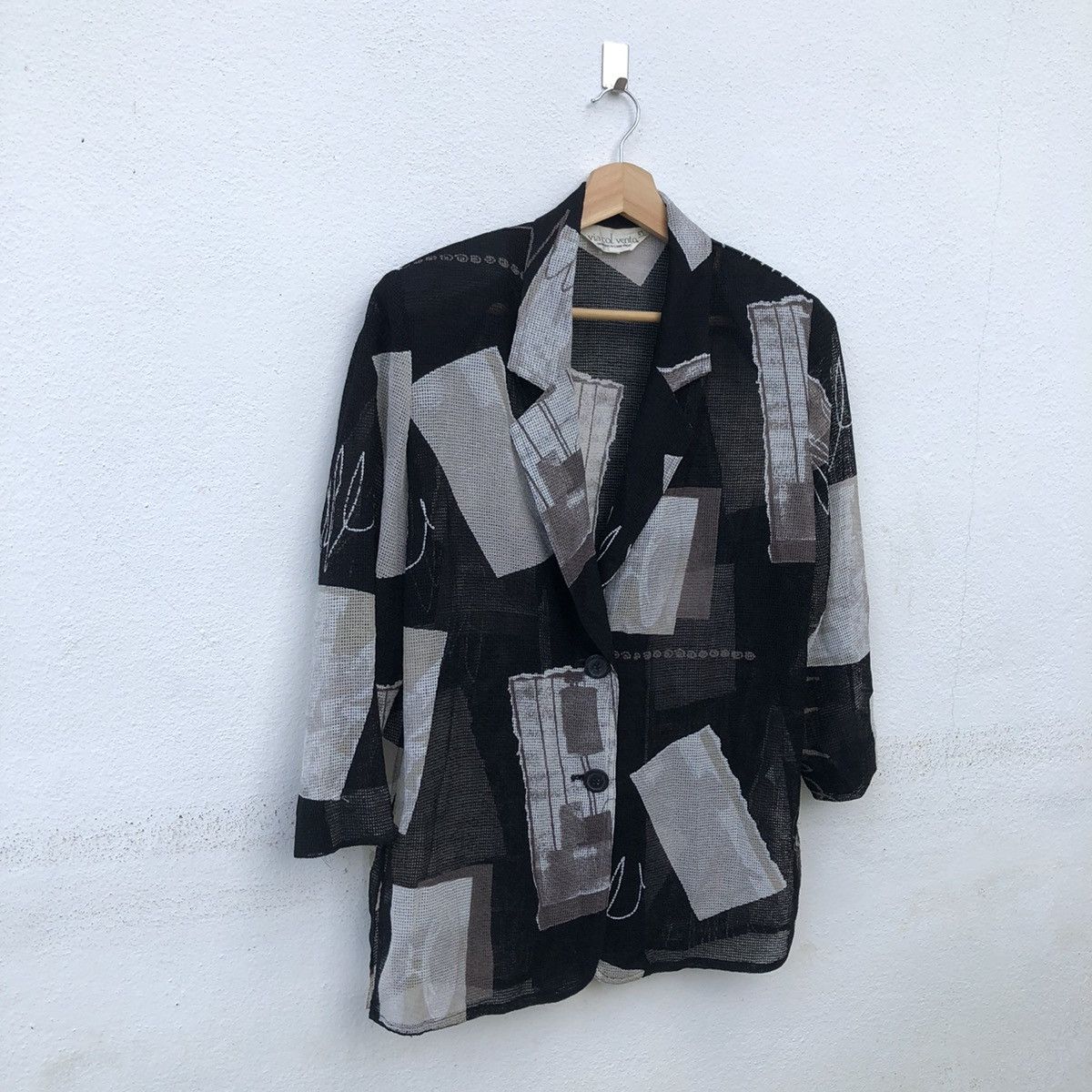 Japanese Brand NET JACKET BY VIA COL VENTO JAPANESE BRAND RARE Size US M / EU 48-50 / 2 - 2 Thumbnail