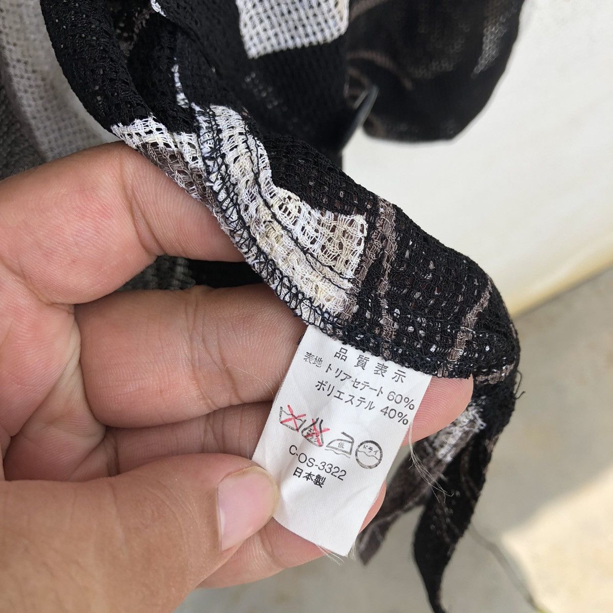 Japanese Brand NET JACKET BY VIA COL VENTO JAPANESE BRAND RARE Size US M / EU 48-50 / 2 - 9 Thumbnail