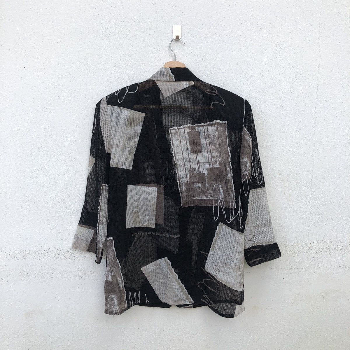 Japanese Brand NET JACKET BY VIA COL VENTO JAPANESE BRAND RARE Size US M / EU 48-50 / 2 - 6 Thumbnail
