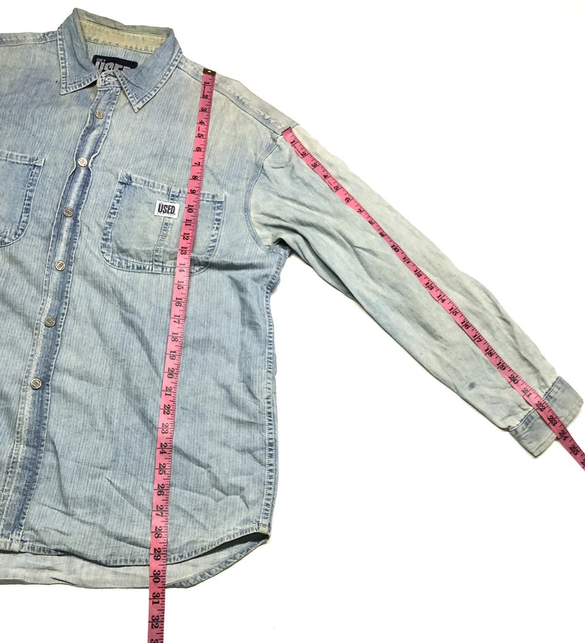Vintage GET USED CLASSIC JEANS NEW YORK WORKER DENIM SHIRT BY ELIE Size US XL / EU 56 / 4 - 13 Thumbnail