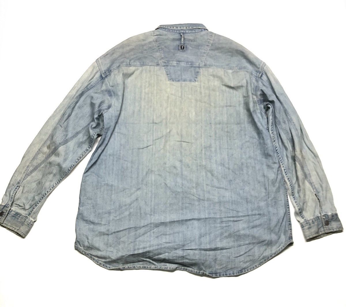 Vintage GET USED CLASSIC JEANS NEW YORK WORKER DENIM SHIRT BY ELIE Size US XL / EU 56 / 4 - 9 Thumbnail