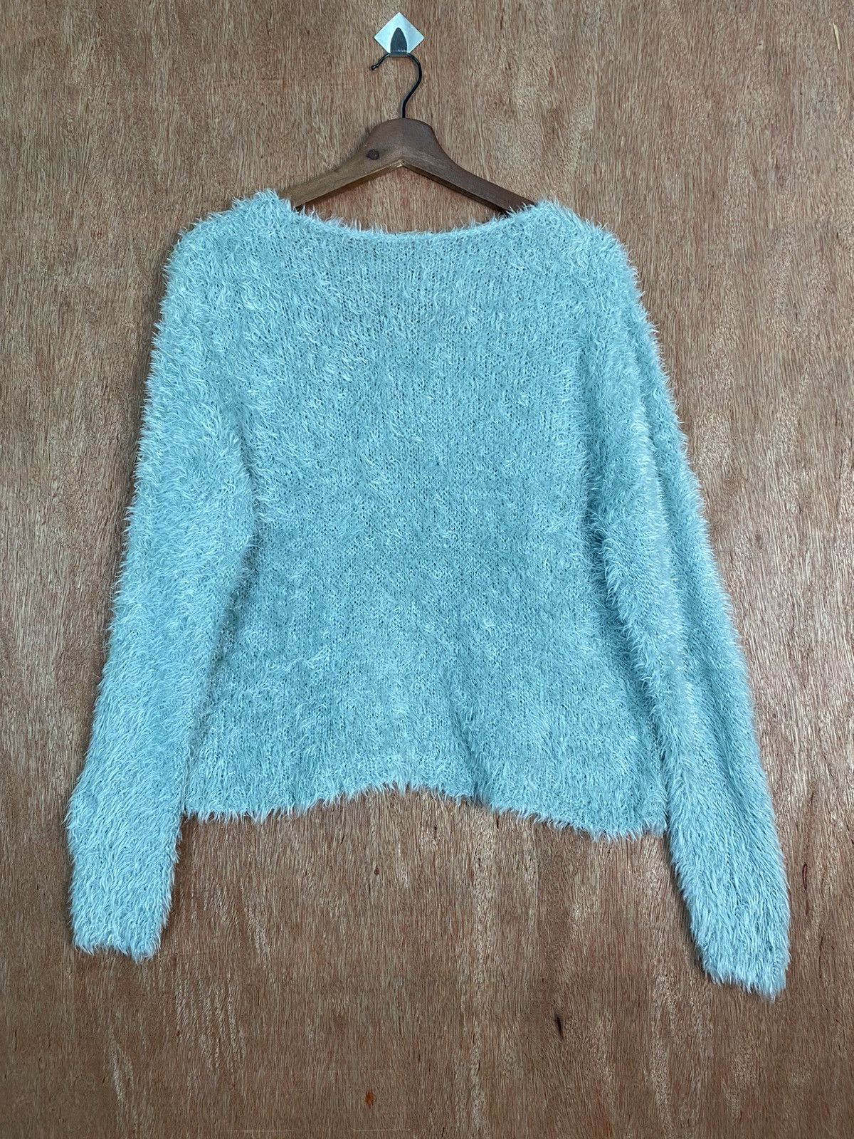 Homespun Knitwear DL See Ya Shag Shaggy Fur Mohair knitwear Cardigan #B643 Size US M / EU 48-50 / 2 - 7 Thumbnail
