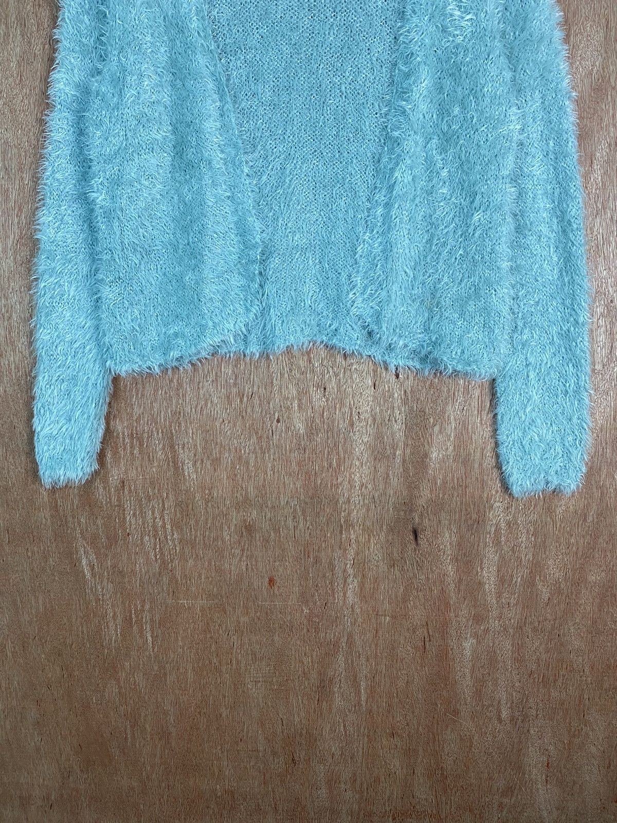 Homespun Knitwear DL See Ya Shag Shaggy Fur Mohair knitwear Cardigan #B643 Size US M / EU 48-50 / 2 - 3 Thumbnail
