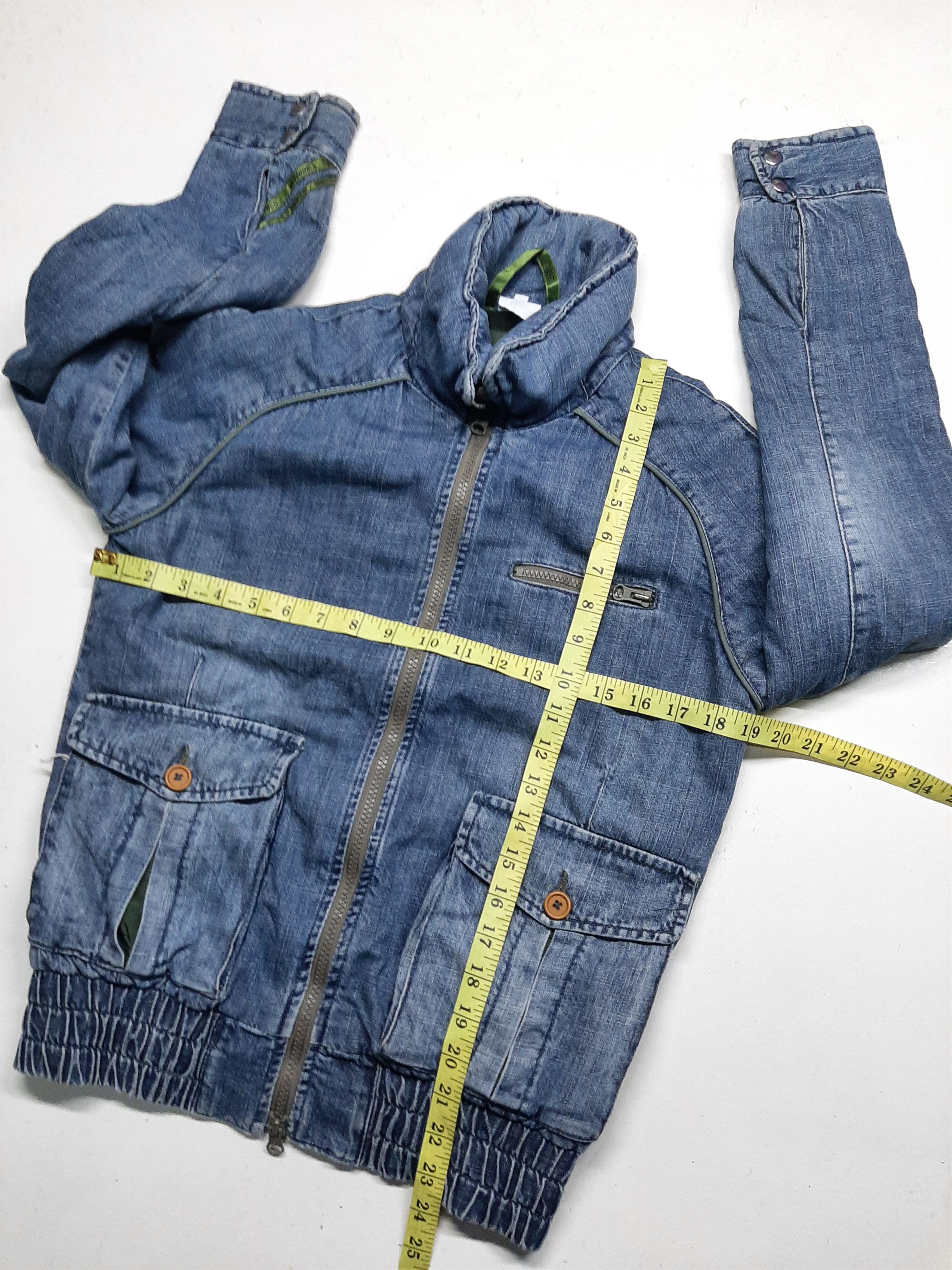 55DSL × Vintage 55DSL DISTRESSED DENIM JACKET Size US S / EU 44-46 / 1 - 12 Thumbnail