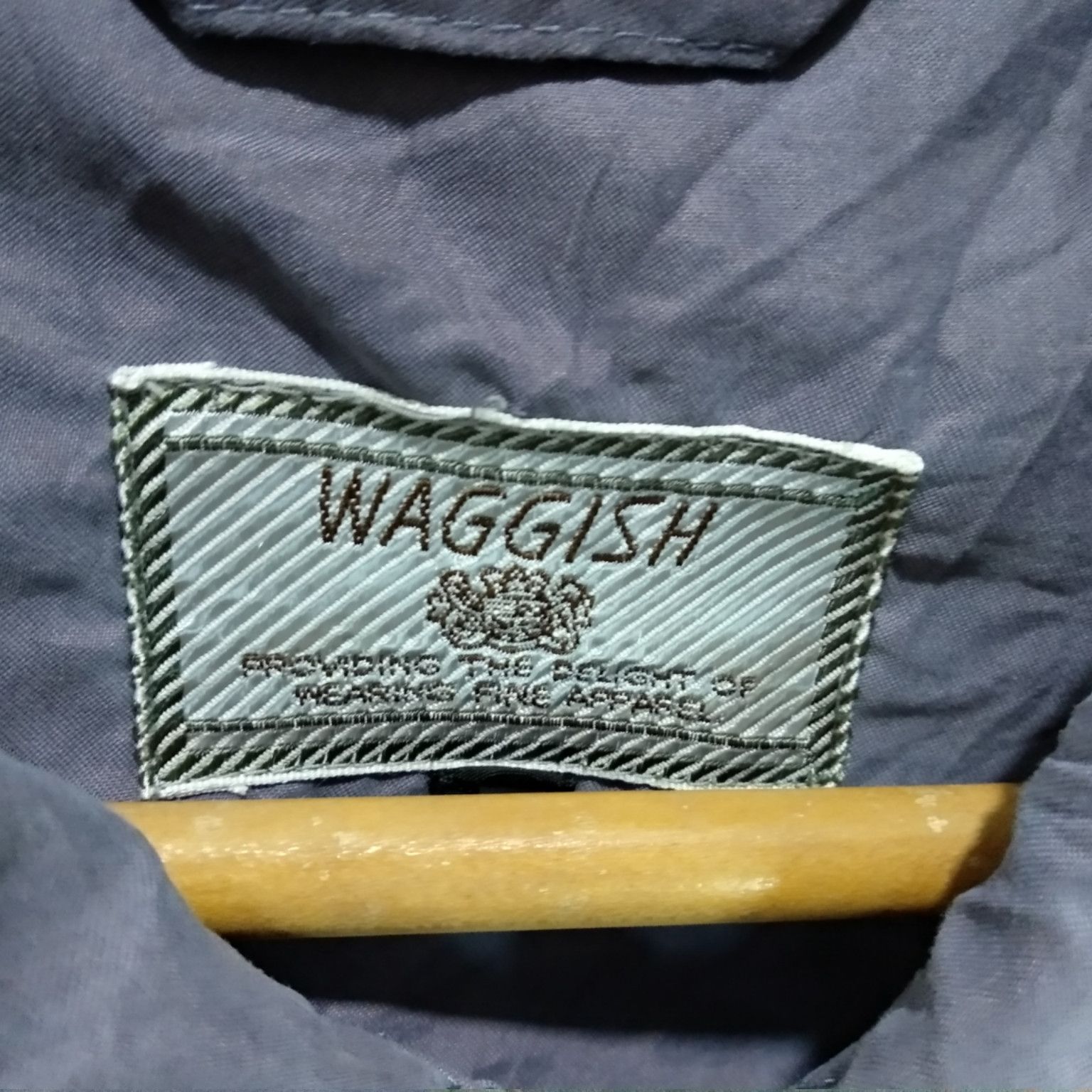 Japanese Brand × Vintage Vintage 90's WAGGISH Minimalist Windbreaker Golf Jacket Size US M / EU 48-50 / 2 - 8 Thumbnail