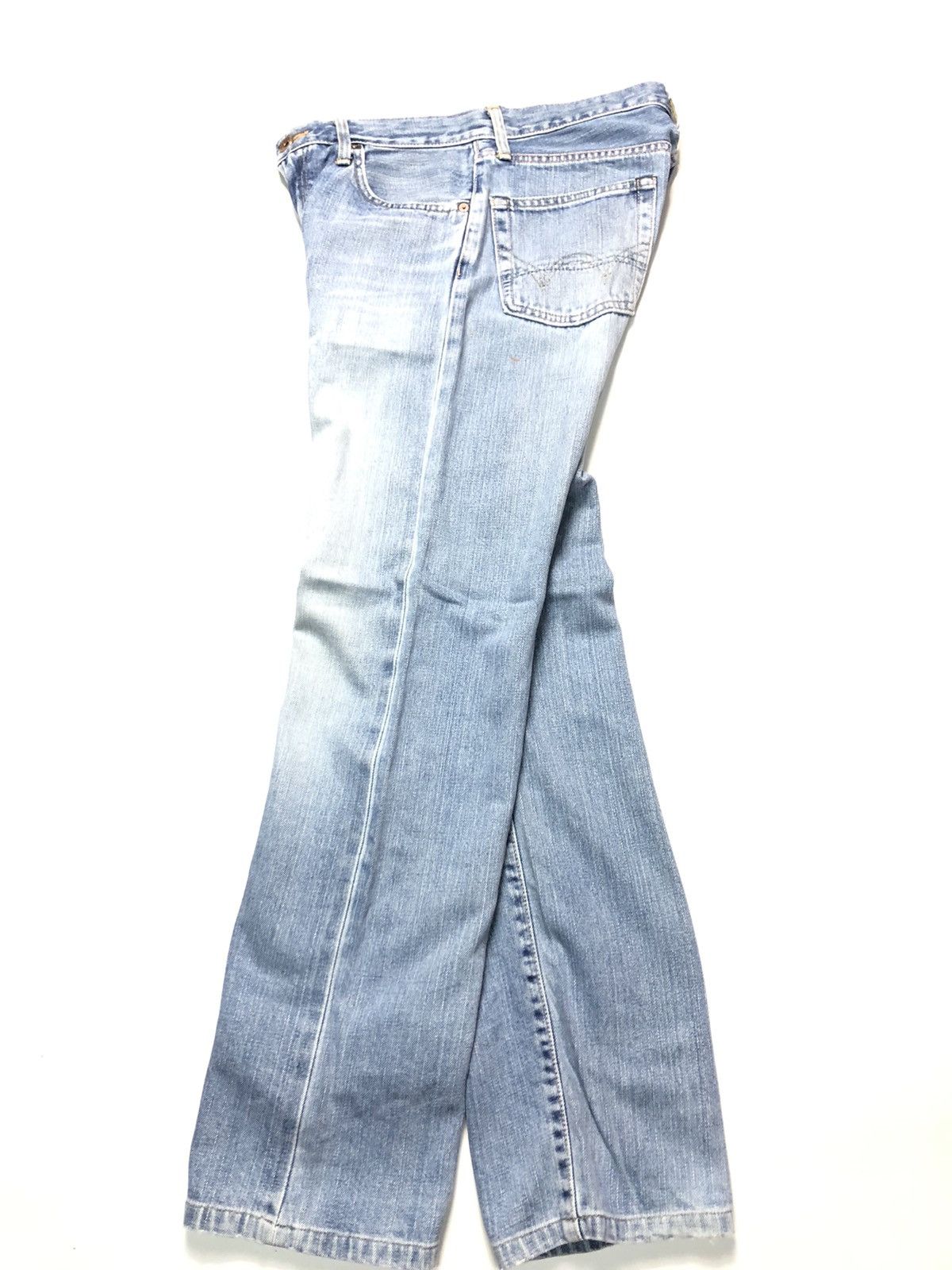 Edwin × Vintage VINTAGE EDWIN 505xx SELVEDGE BLUE WASH DISTRESSED DENIM Size US 29 - 13 Thumbnail