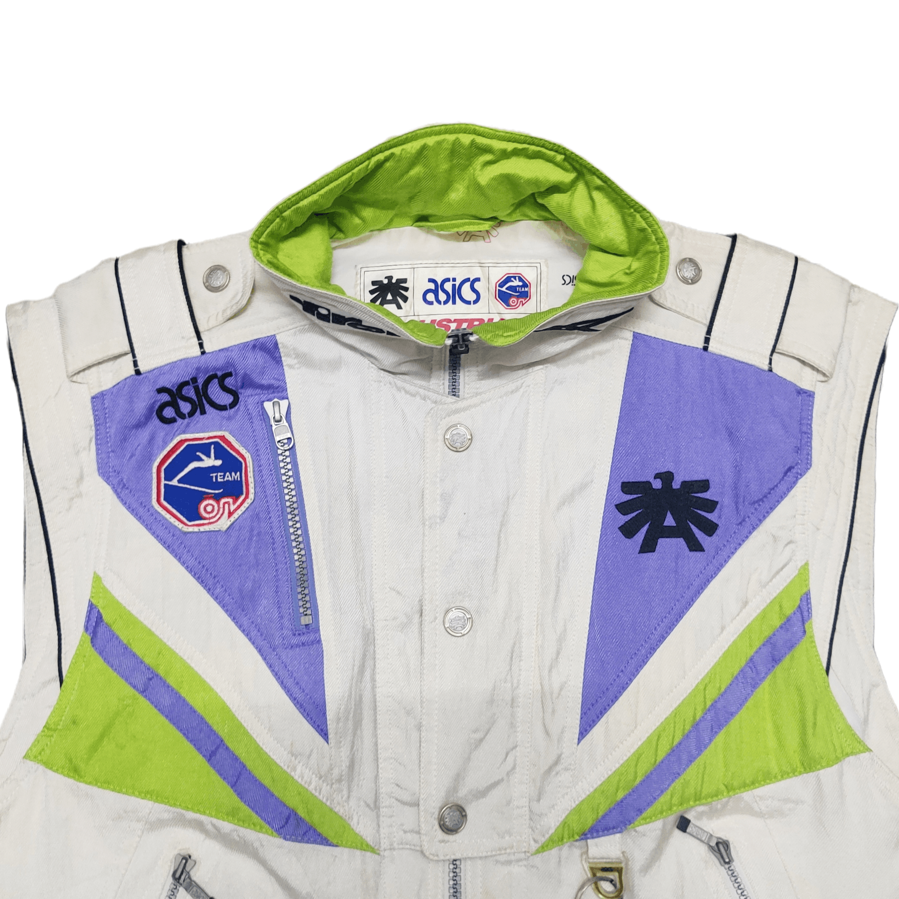 Asics Vintage Asics Austria Ski Vest Size US M / EU 48-50 / 2 - 2 Thumbnail