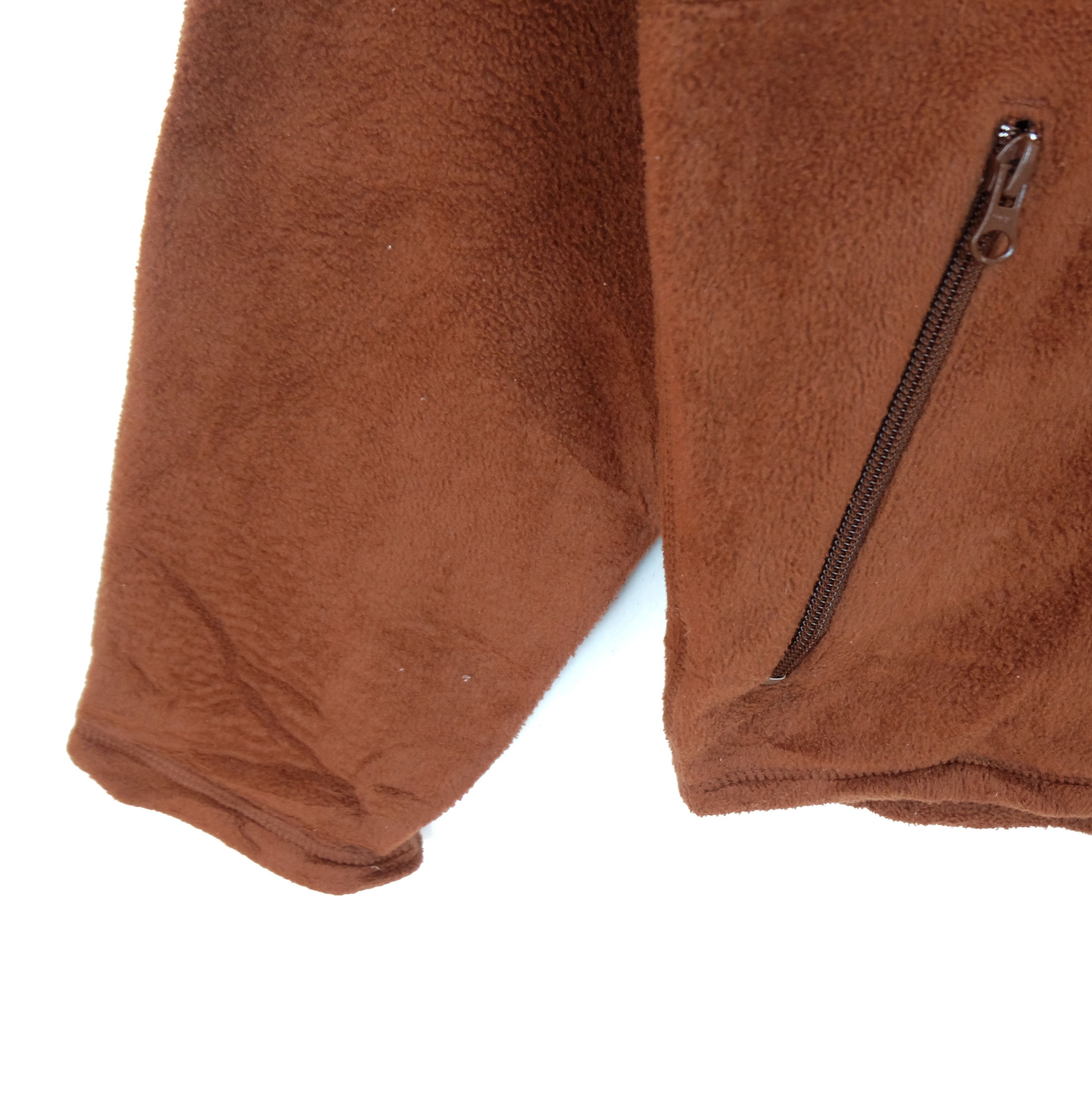 Japanese Brand × Uniqlo Vintage 2000's UNIQLO Fleece Cowboy Jacket Size US S / EU 44-46 / 1 - 5 Thumbnail