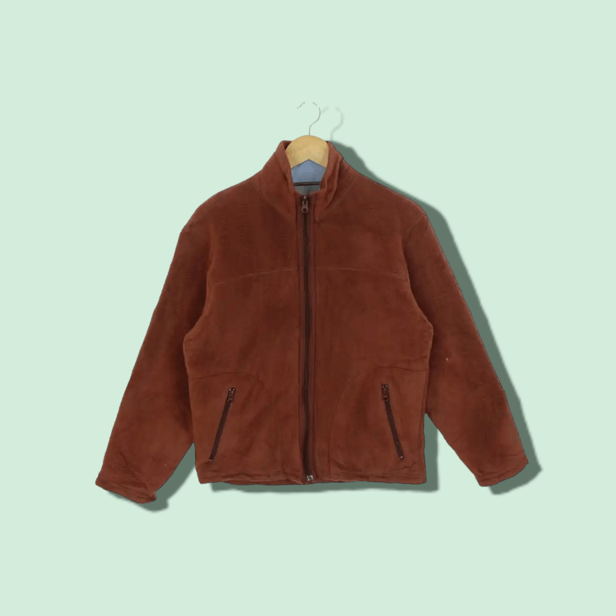 Japanese Brand × Uniqlo Vintage 2000's UNIQLO Fleece Cowboy Jacket Size US S / EU 44-46 / 1 - 1 Thumbnail