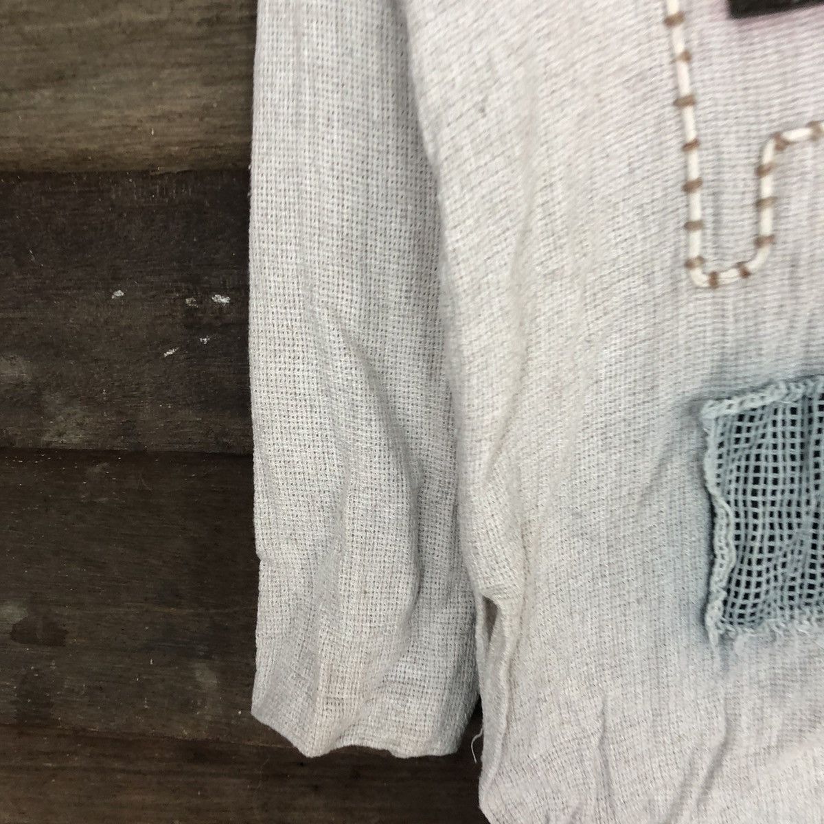 Japanese Brand × Vintage Max Co Light Grey art shirt #c1163 Size US M / EU 48-50 / 2 - 6 Thumbnail