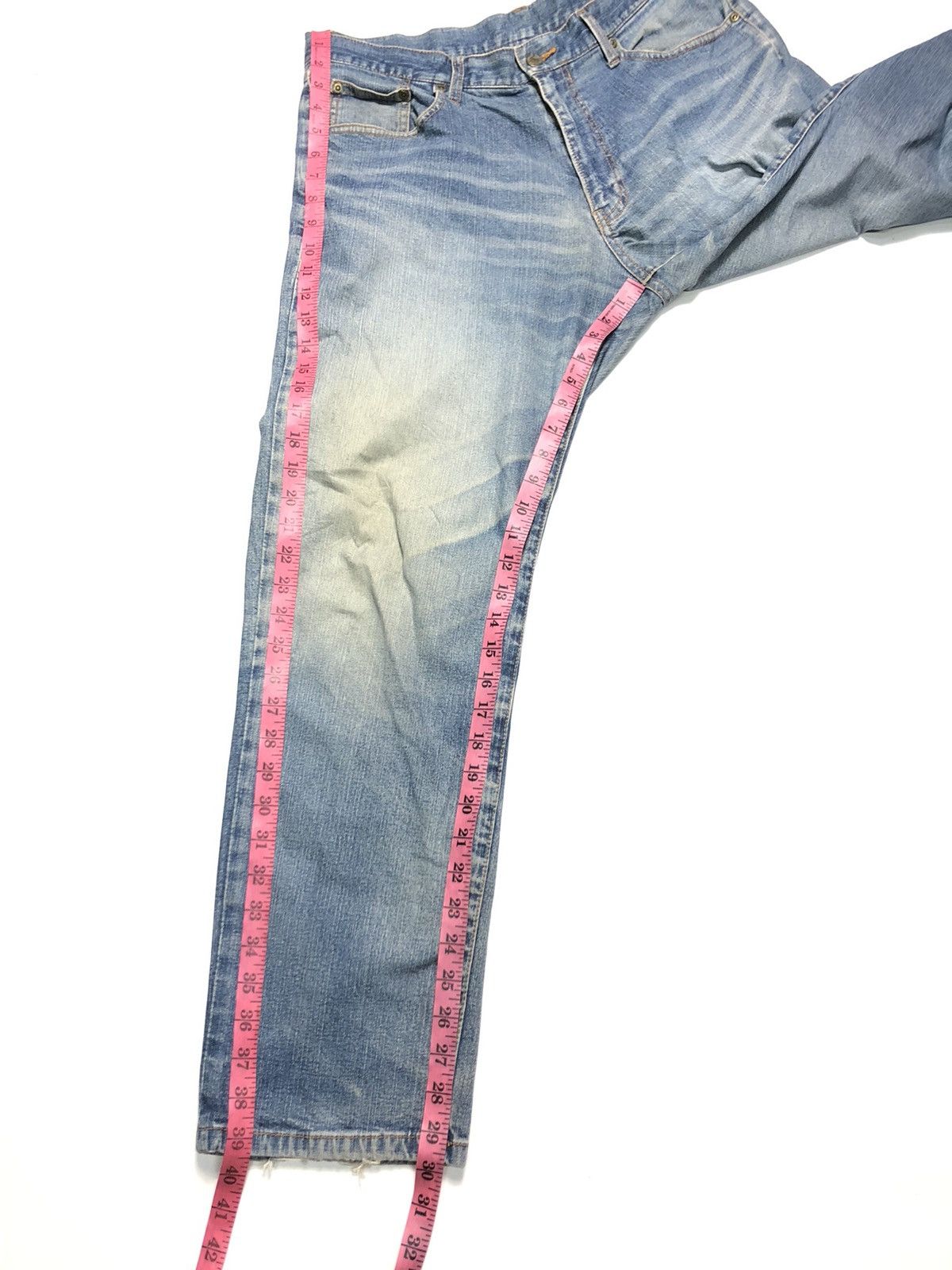 Japanese Brand JAPANESE BRAND BLUE WASH DENIM Size US 34 / EU 50 - 12 Thumbnail