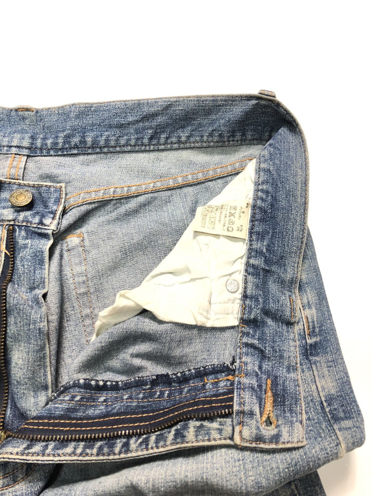 Japanese Brand JAPANESE BRAND BLUE WASH DENIM Size US 34 / EU 50 - 4 Thumbnail