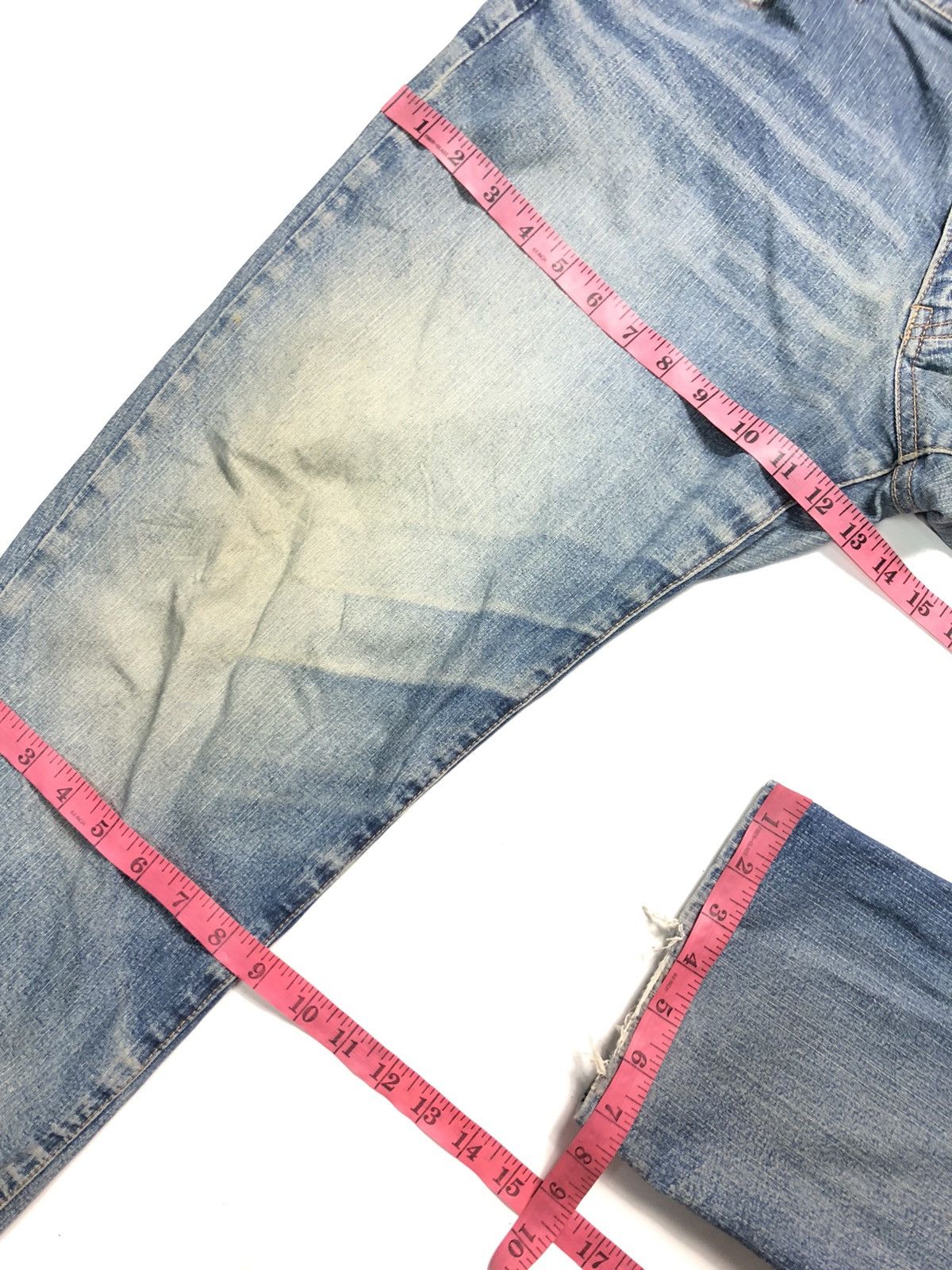 Japanese Brand JAPANESE BRAND BLUE WASH DENIM Size US 34 / EU 50 - 13 Thumbnail