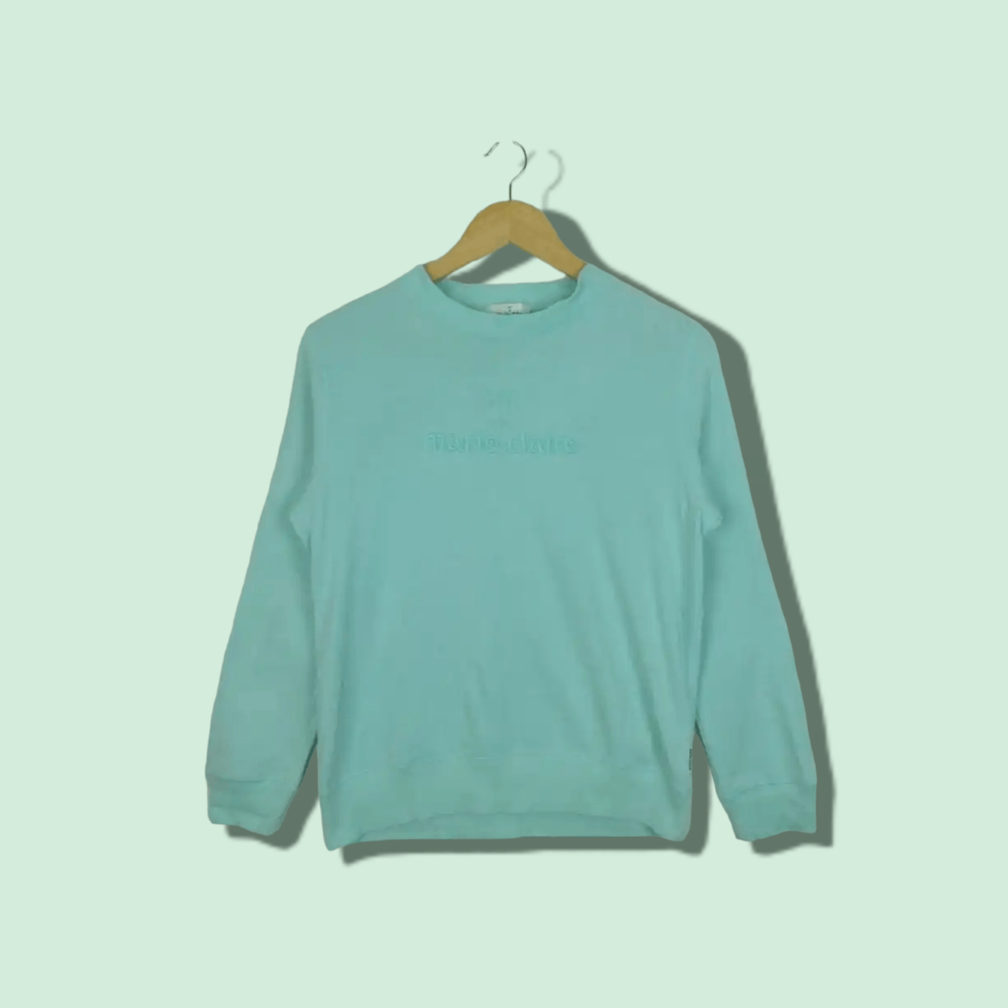 Japanese Brand RUE DE MARIE CLAIRE Big Logo Sweatshirts For Women Size M / US 6-8 / IT 42-44 - 1 Thumbnail