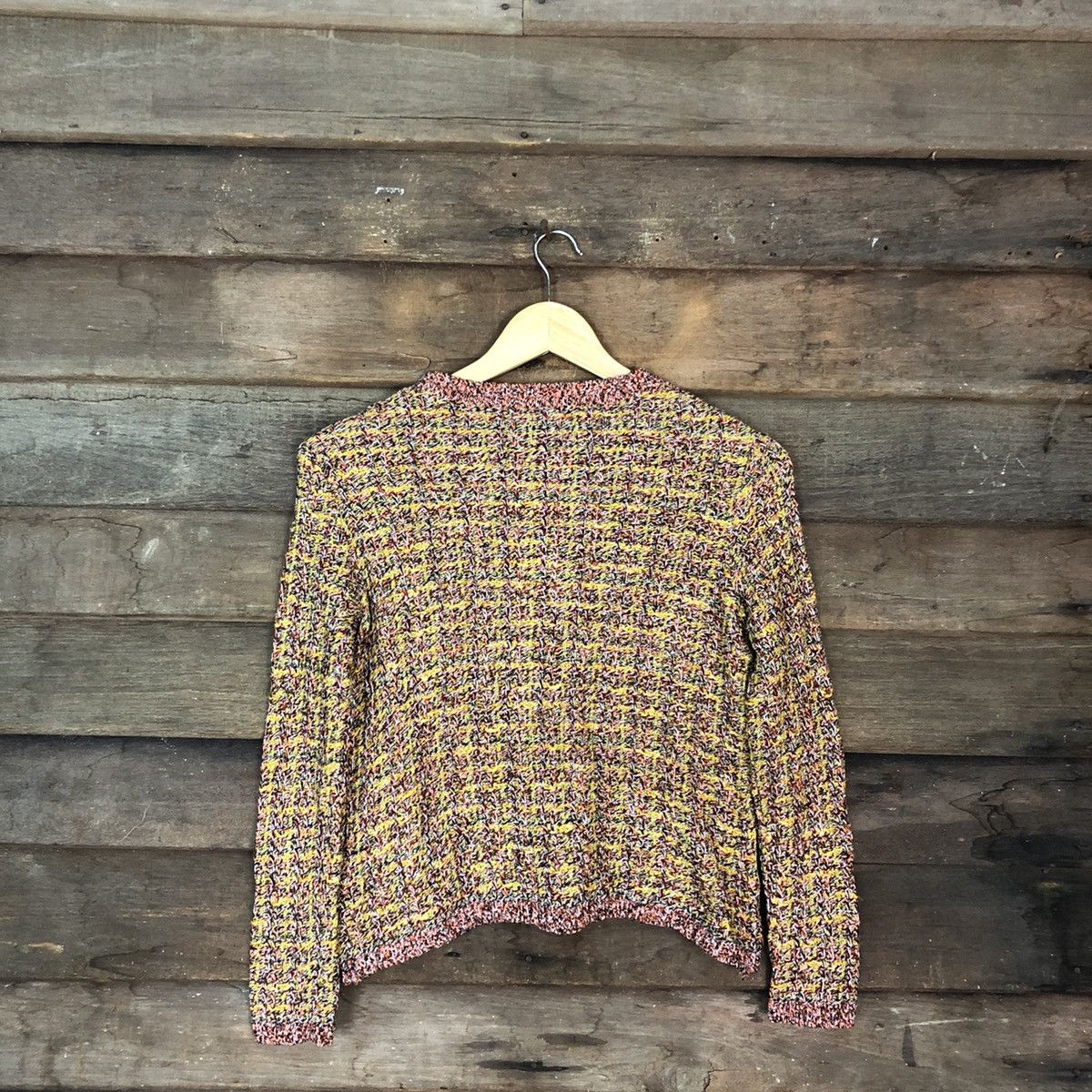 Homespun Knitwear Giannilo Giudice Multicolor Knitwear blouse #c1160 Size S / US 4 / IT 40 - 11 Thumbnail