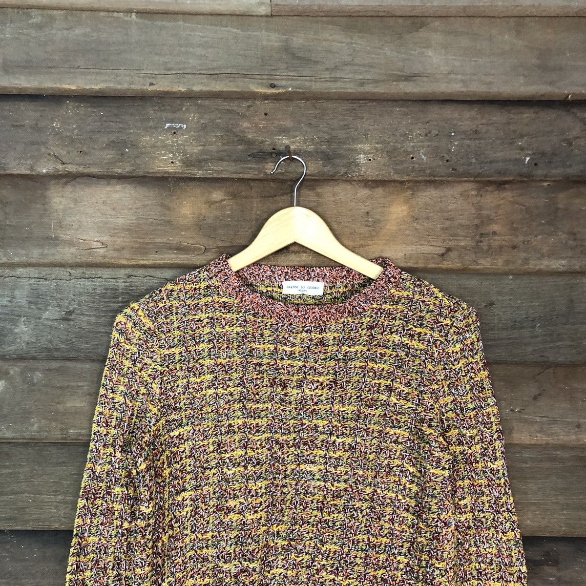 Homespun Knitwear Giannilo Giudice Multicolor Knitwear blouse #c1160 Size S / US 4 / IT 40 - 9 Thumbnail