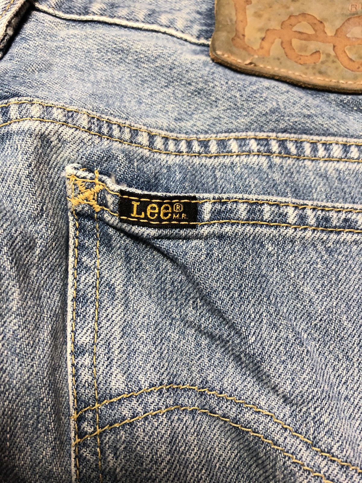 Lee × Vintage VINTAGE LEE RIDERS SANFORIZED BLUE WASH DENIM Size US 29 - 3 Thumbnail