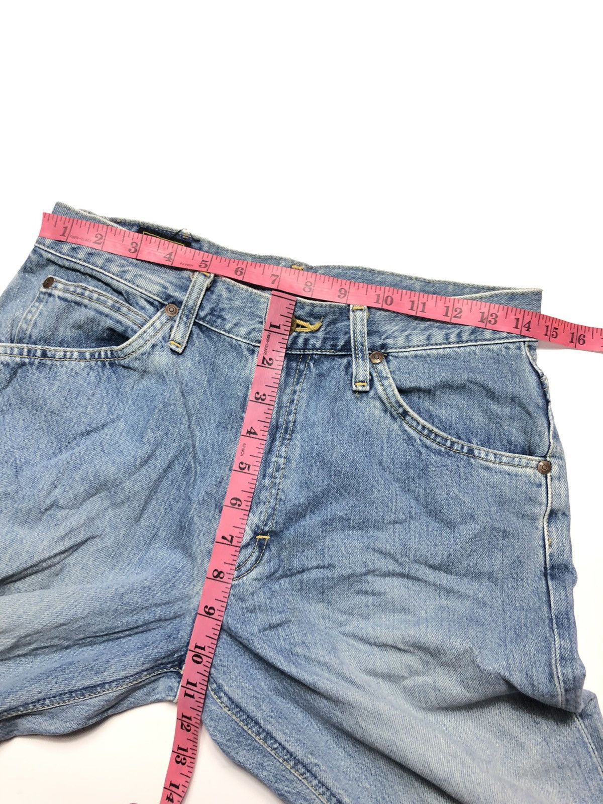 Lee × Vintage VINTAGE LEE RIDERS SANFORIZED BLUE WASH DENIM Size US 29 - 14 Thumbnail