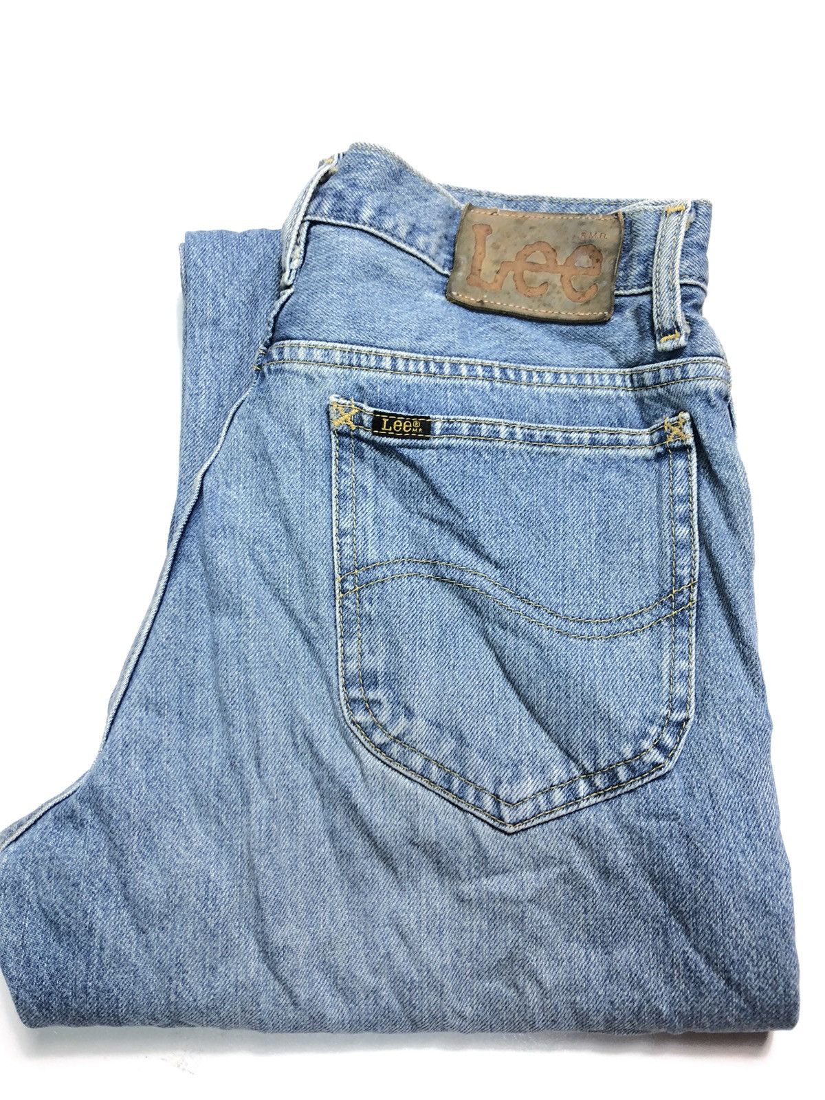 Lee × Vintage VINTAGE LEE RIDERS SANFORIZED BLUE WASH DENIM Size US 29 - 17 Thumbnail