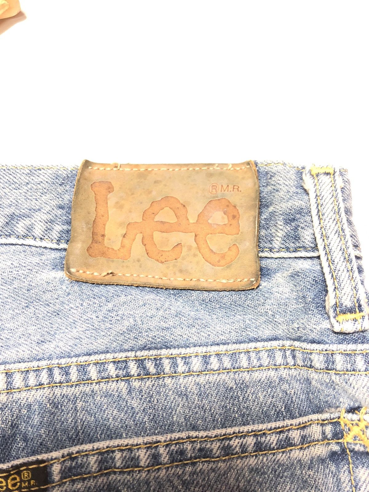 Lee × Vintage VINTAGE LEE RIDERS SANFORIZED BLUE WASH DENIM Size US 29 - 4 Thumbnail