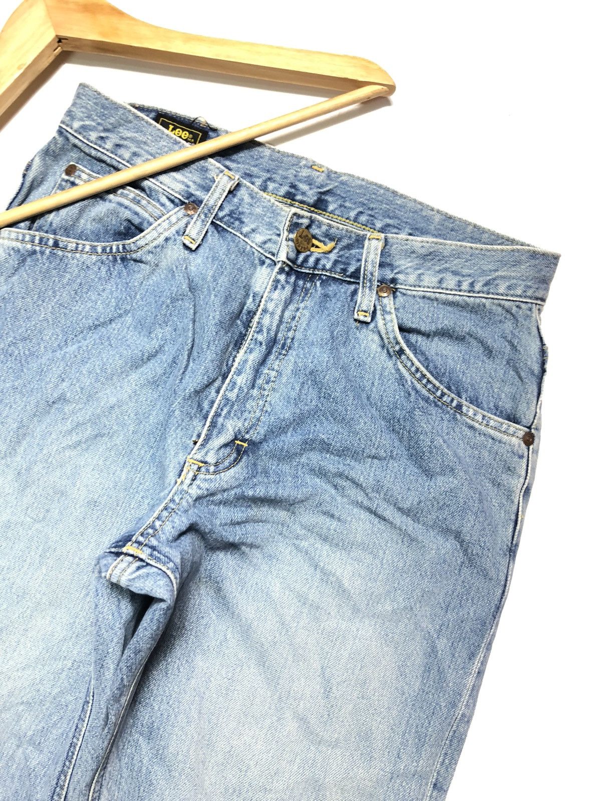 Lee × Vintage VINTAGE LEE RIDERS SANFORIZED BLUE WASH DENIM Size US 29 - 6 Thumbnail