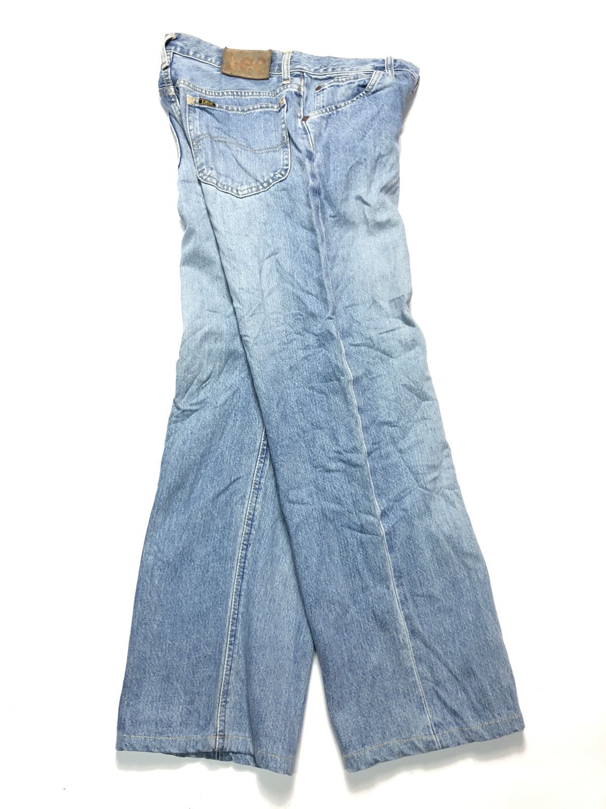 Lee × Vintage VINTAGE LEE RIDERS SANFORIZED BLUE WASH DENIM Size US 29 - 13 Thumbnail