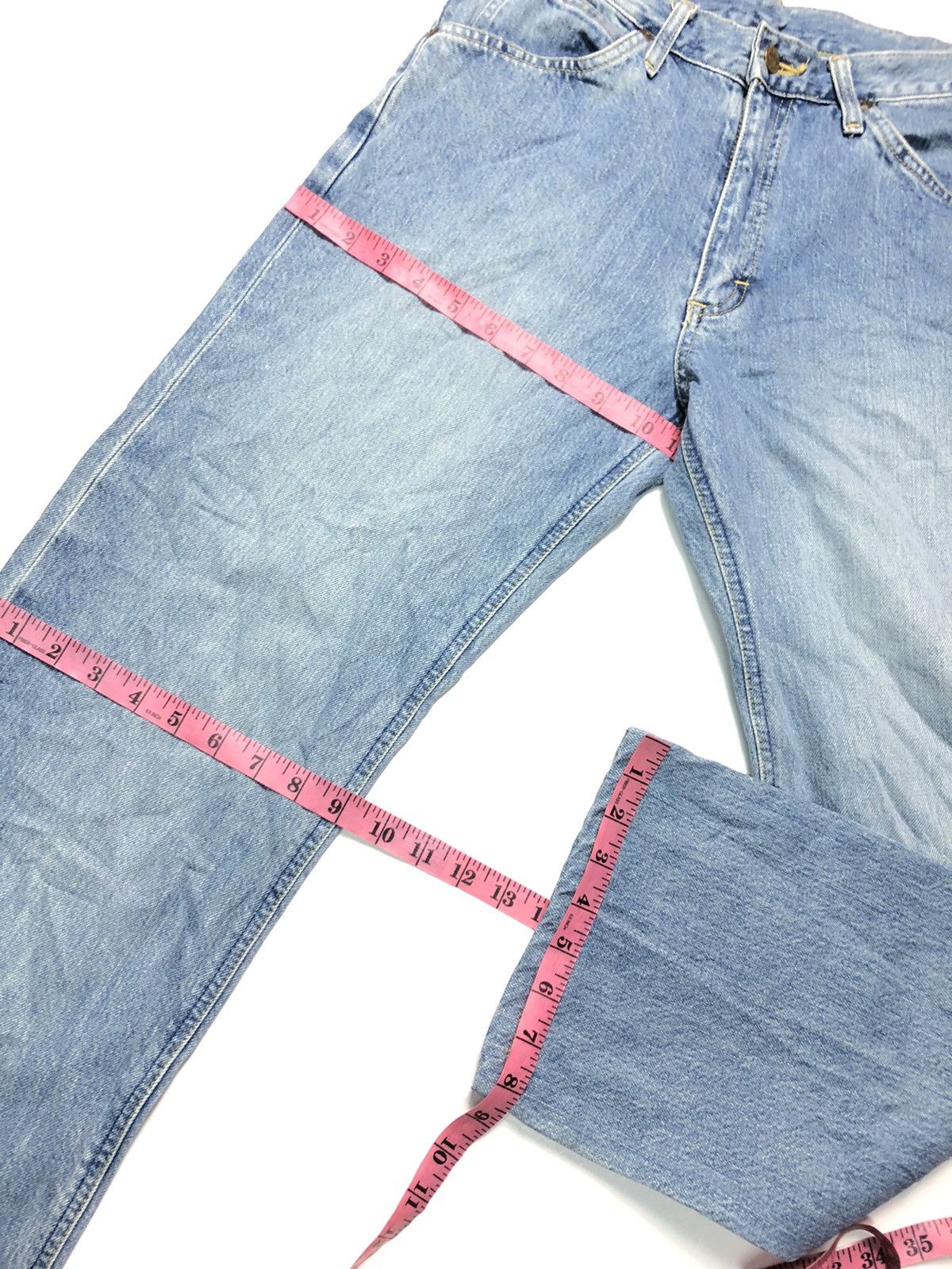 Lee × Vintage VINTAGE LEE RIDERS SANFORIZED BLUE WASH DENIM Size US 29 - 16 Thumbnail
