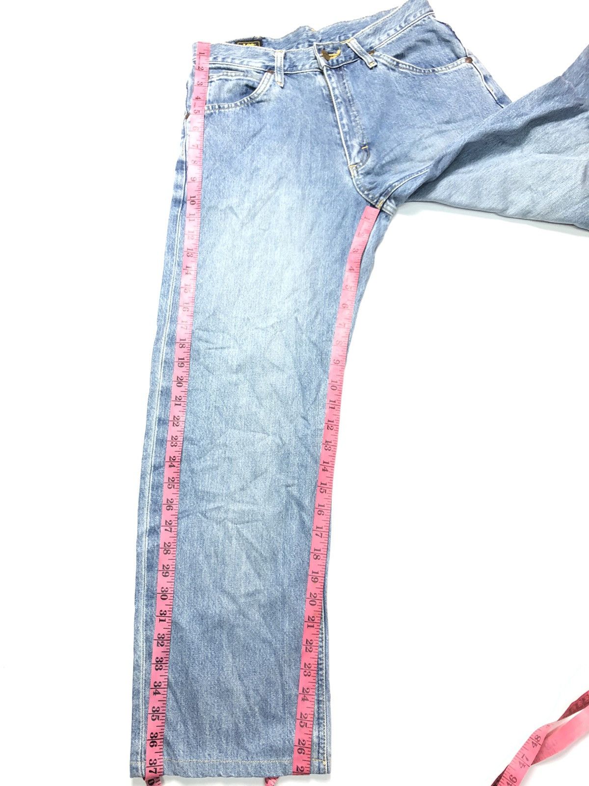 Lee × Vintage VINTAGE LEE RIDERS SANFORIZED BLUE WASH DENIM Size US 29 - 15 Thumbnail