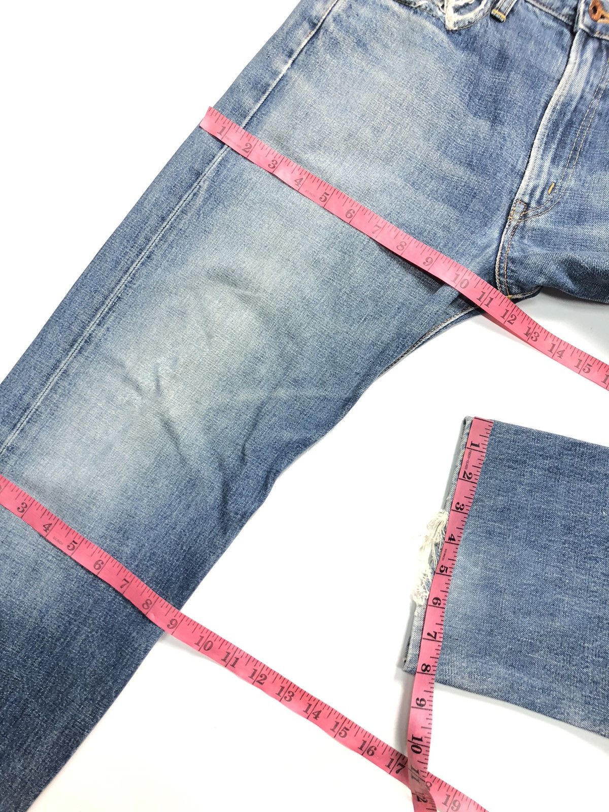 Edwin × Vintage VINTAGE SELVEDGE EDWIN DISTRESSED BLUE WASH DENIM Size US 29 - 19 Thumbnail