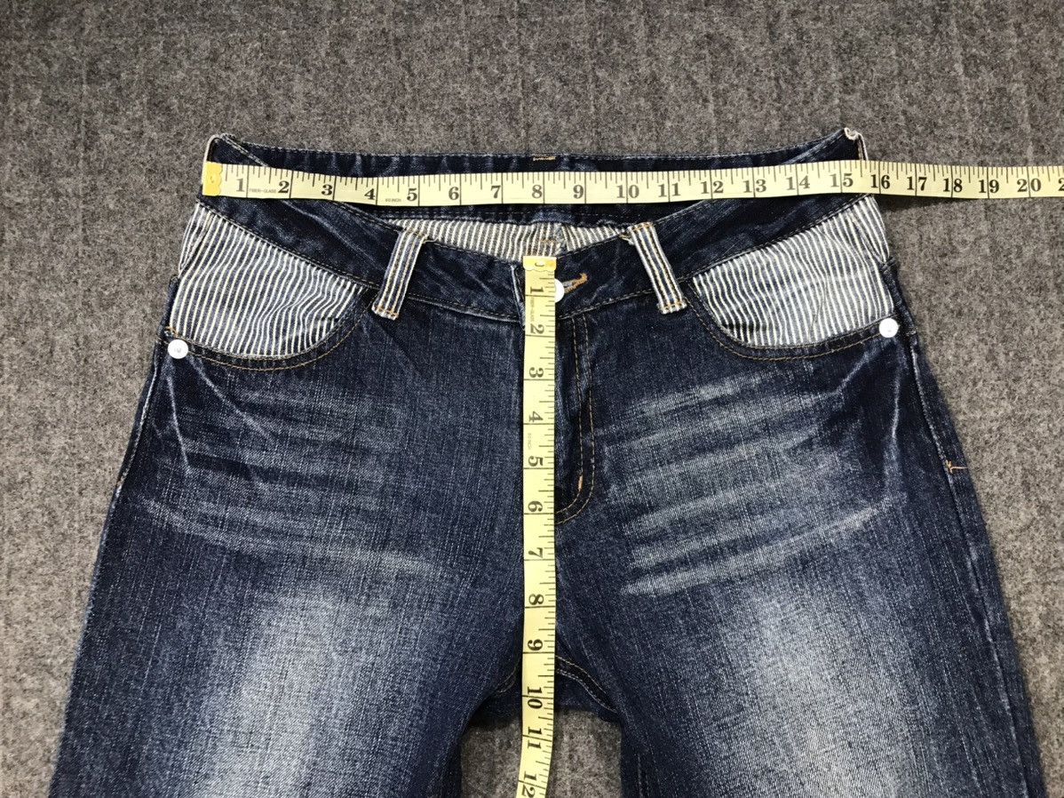 Japanese Brand × Vintage Vintage JapaneseBrand Double Waist Zipper Style Jeans Size 31" - 14 Thumbnail