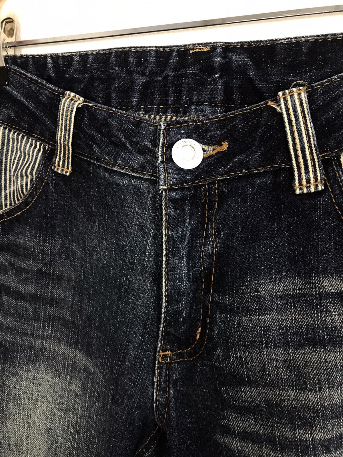Japanese Brand × Vintage Vintage JapaneseBrand Double Waist Zipper Style Jeans Size 31" - 6 Thumbnail
