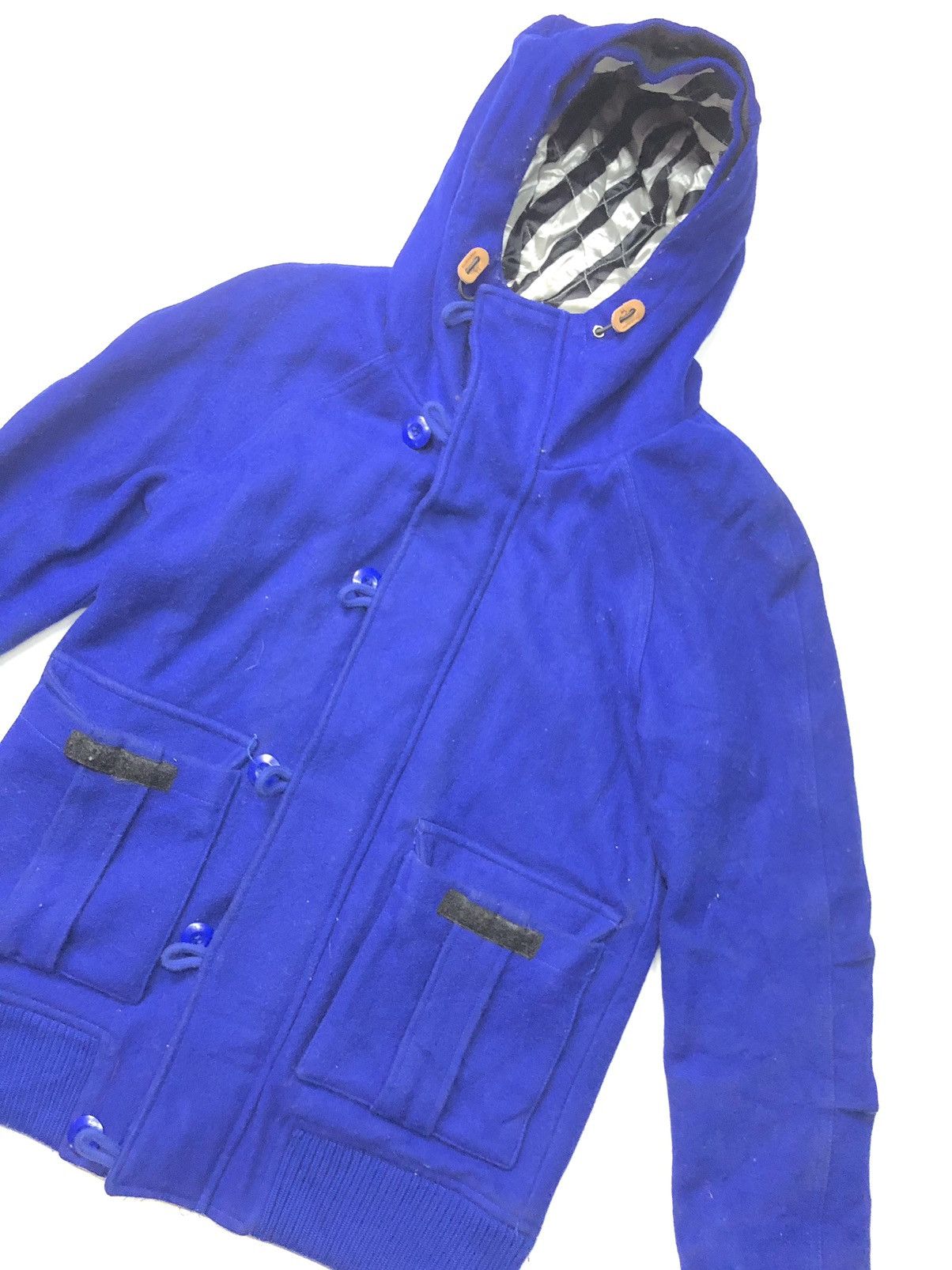 Japanese Brand ROVTSKI BLEND WOOL HODIE JACKET Size US S / EU 44-46 / 1 - 2 Thumbnail