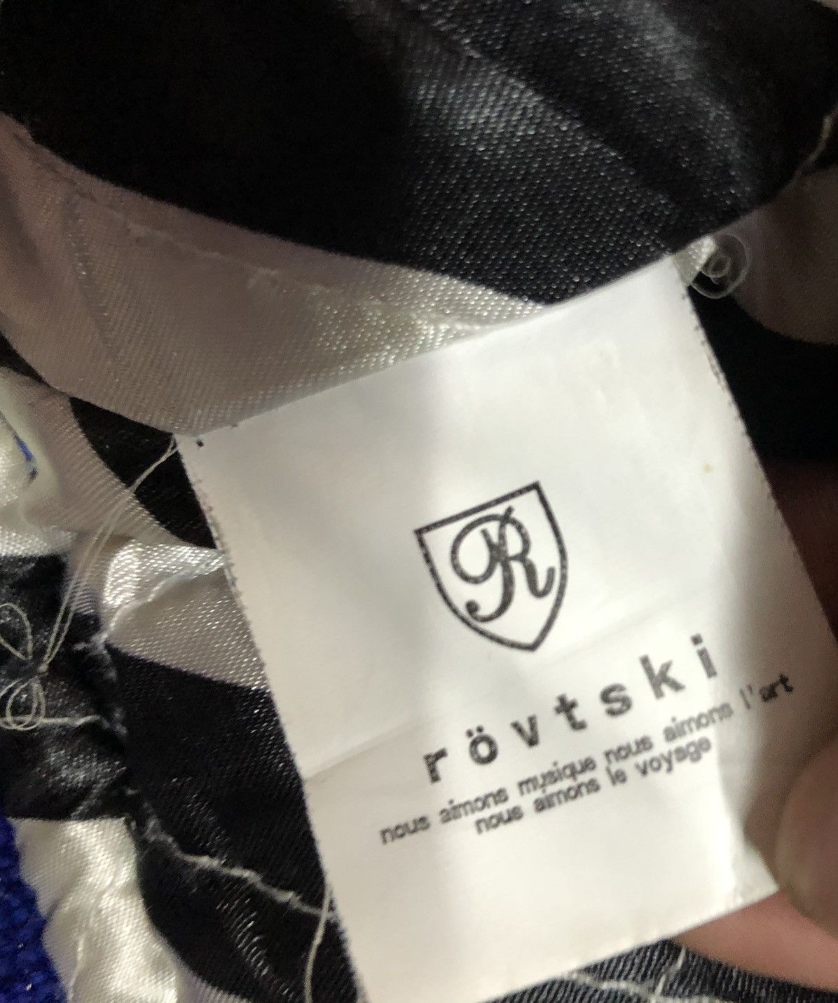 Japanese Brand ROVTSKI BLEND WOOL HODIE JACKET Size US S / EU 44-46 / 1 - 8 Thumbnail