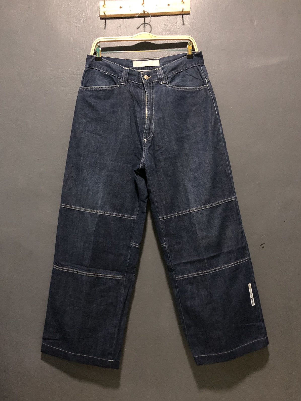 Versace VERSACE JEANS COUTURE HIP HOP RAPERS BAGGY DENIM Size US 32 / EU 48 - 4 Thumbnail