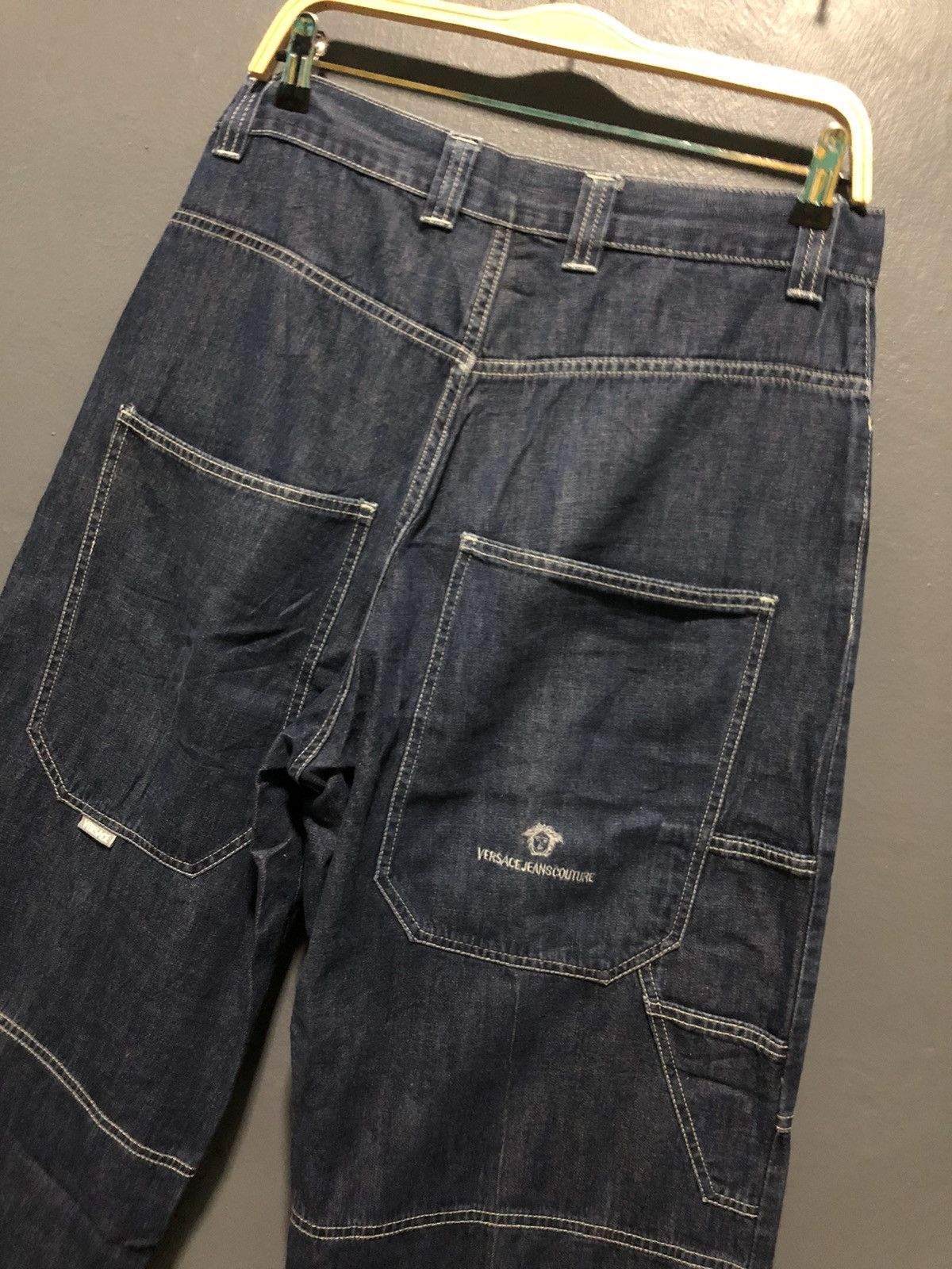 Versace VERSACE JEANS COUTURE HIP HOP RAPERS BAGGY DENIM Size US 32 / EU 48 - 2 Thumbnail