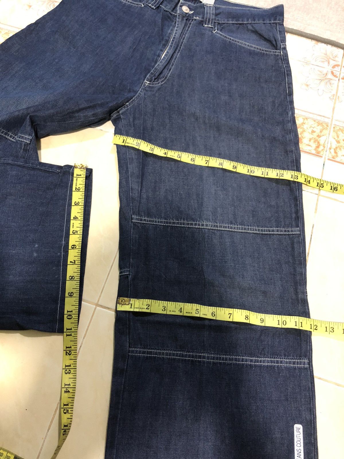Versace VERSACE JEANS COUTURE HIP HOP RAPERS BAGGY DENIM Size US 32 / EU 48 - 14 Thumbnail