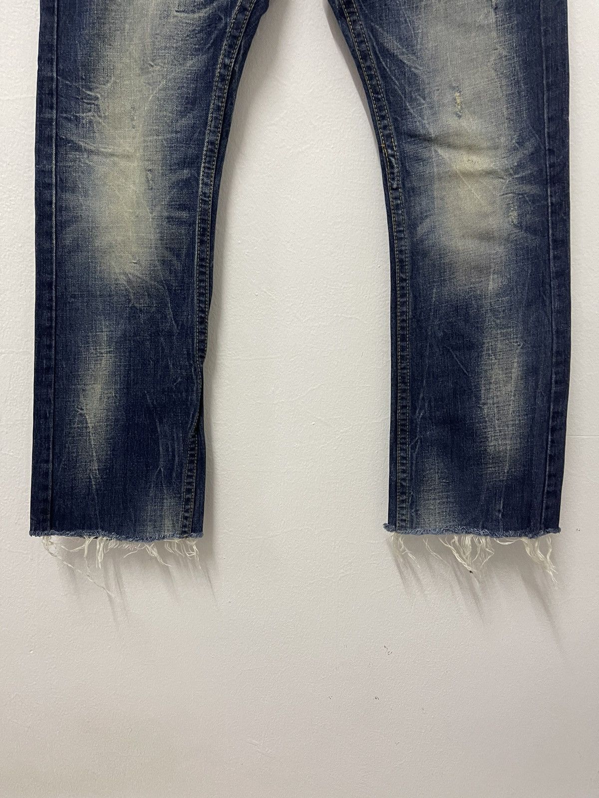 Japanese Brand × Vintage Vintage Redpepper Double Flag Distressed Jeans Size US 31 - 9 Thumbnail