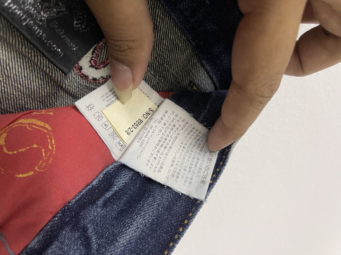 Japanese Brand × Vintage Vintage Redpepper Double Flag Distressed Jeans Size US 31 - 20 Thumbnail